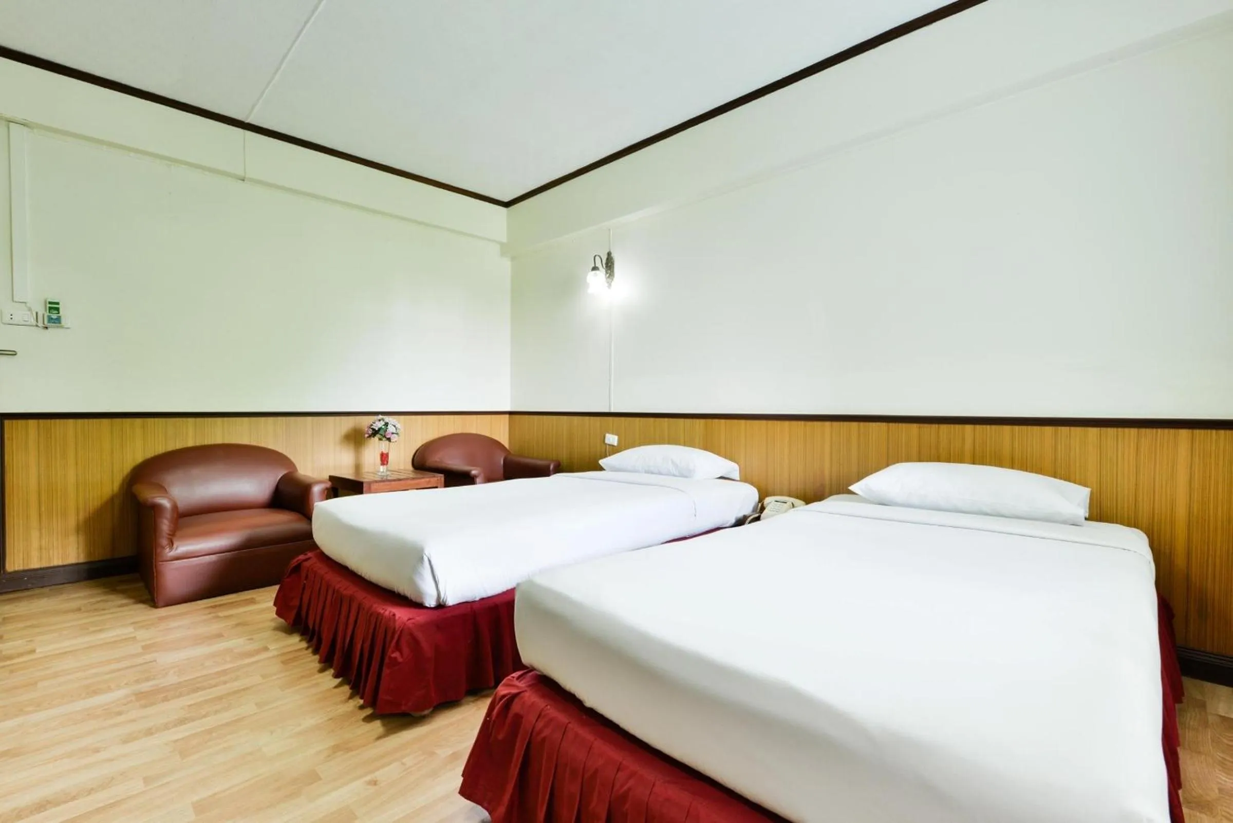 Bed in Nice Palace Hotel