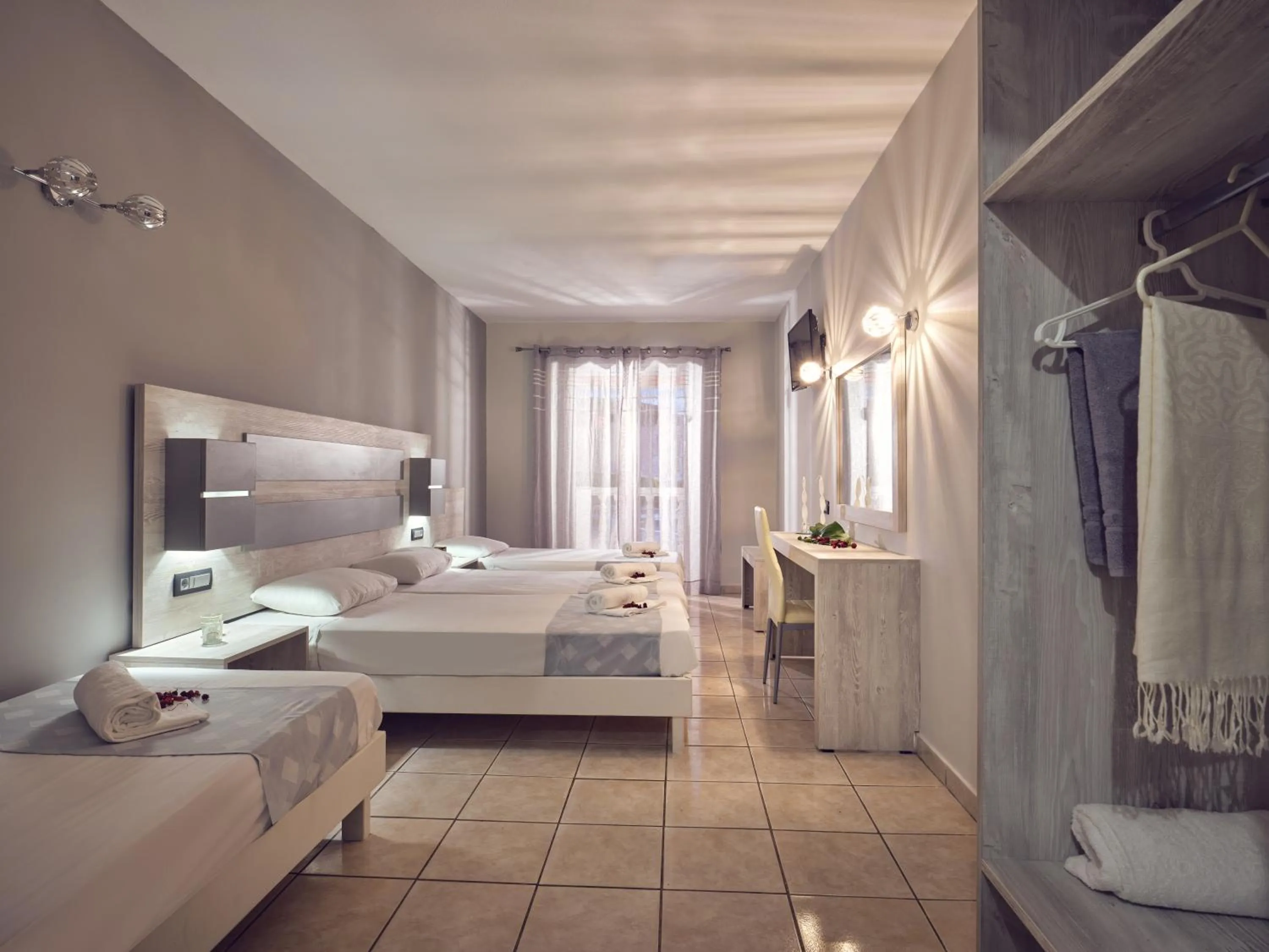 Bed in Savvas-Deval Hotel