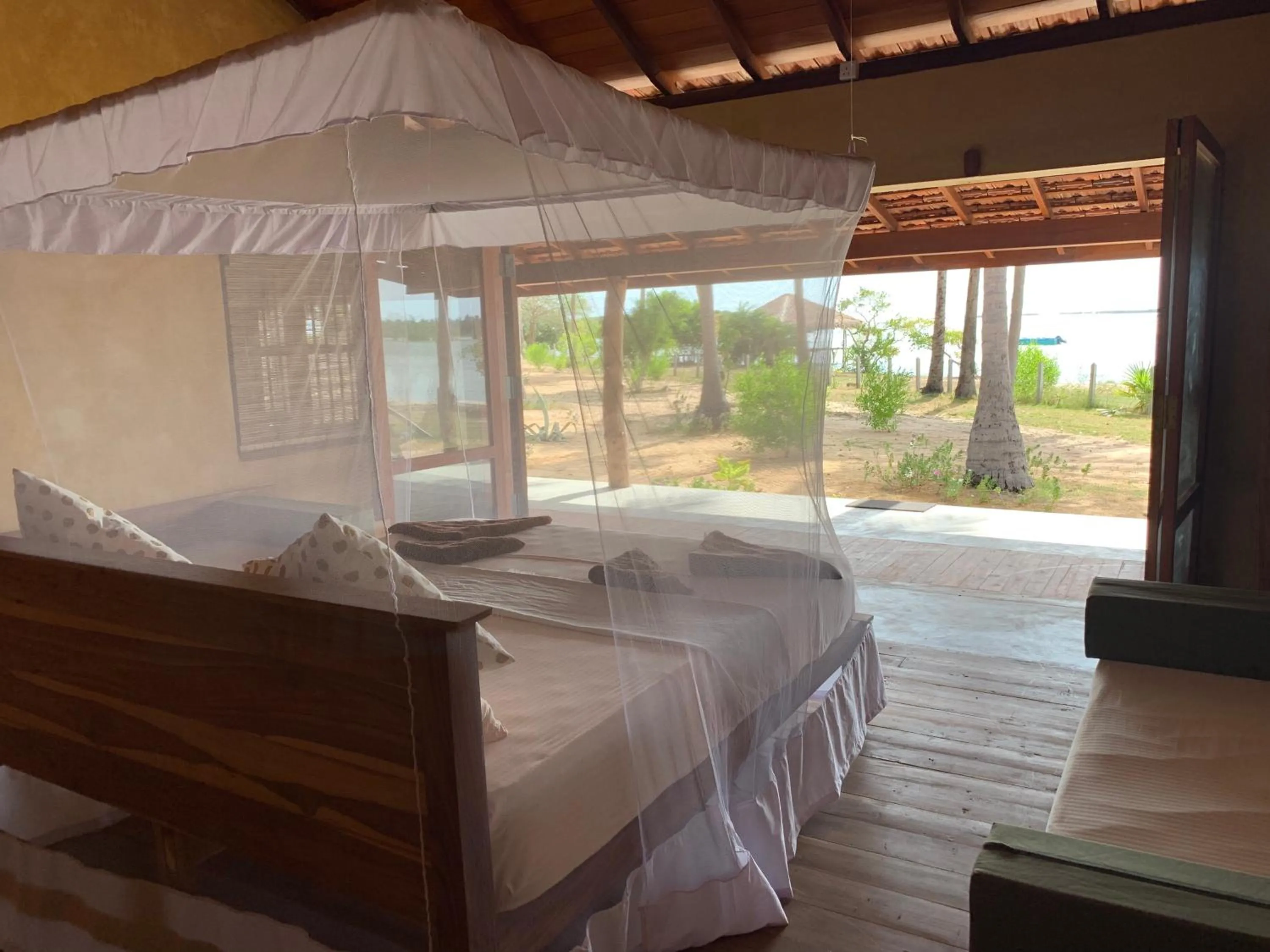 Bed in Kitelantis Hotel and Resort