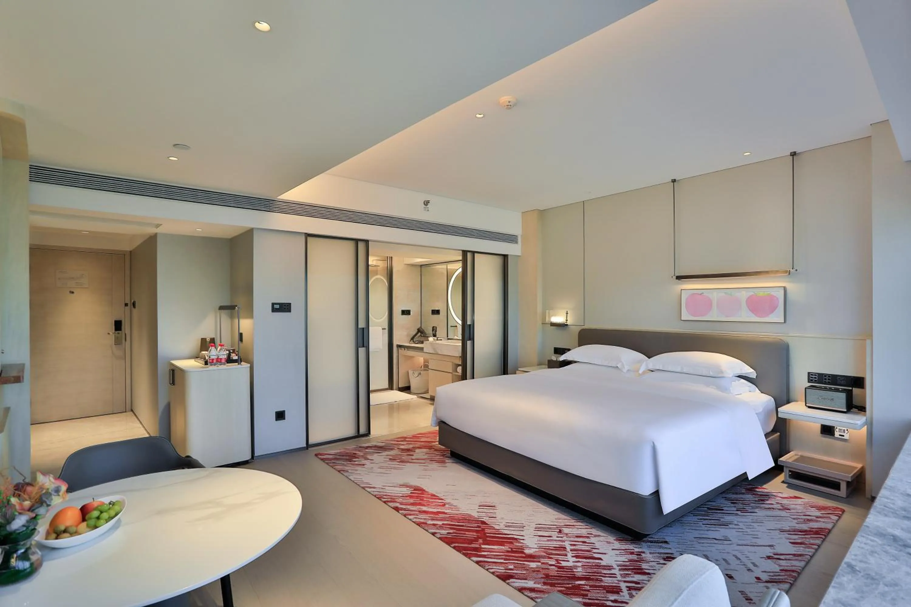 Bed in Zhejiang Narada Grand Hotel