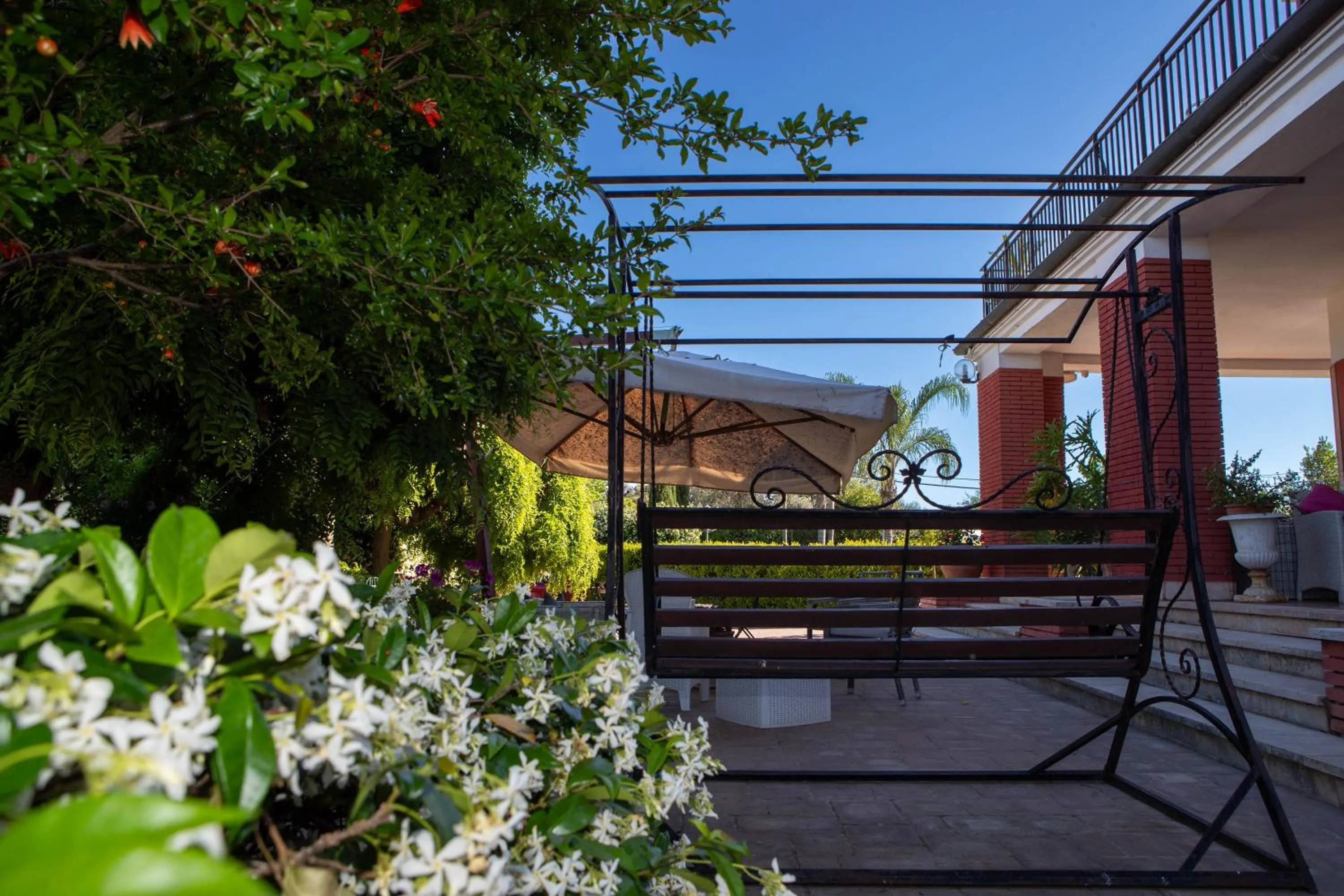 Patio in Relais Villa Italia