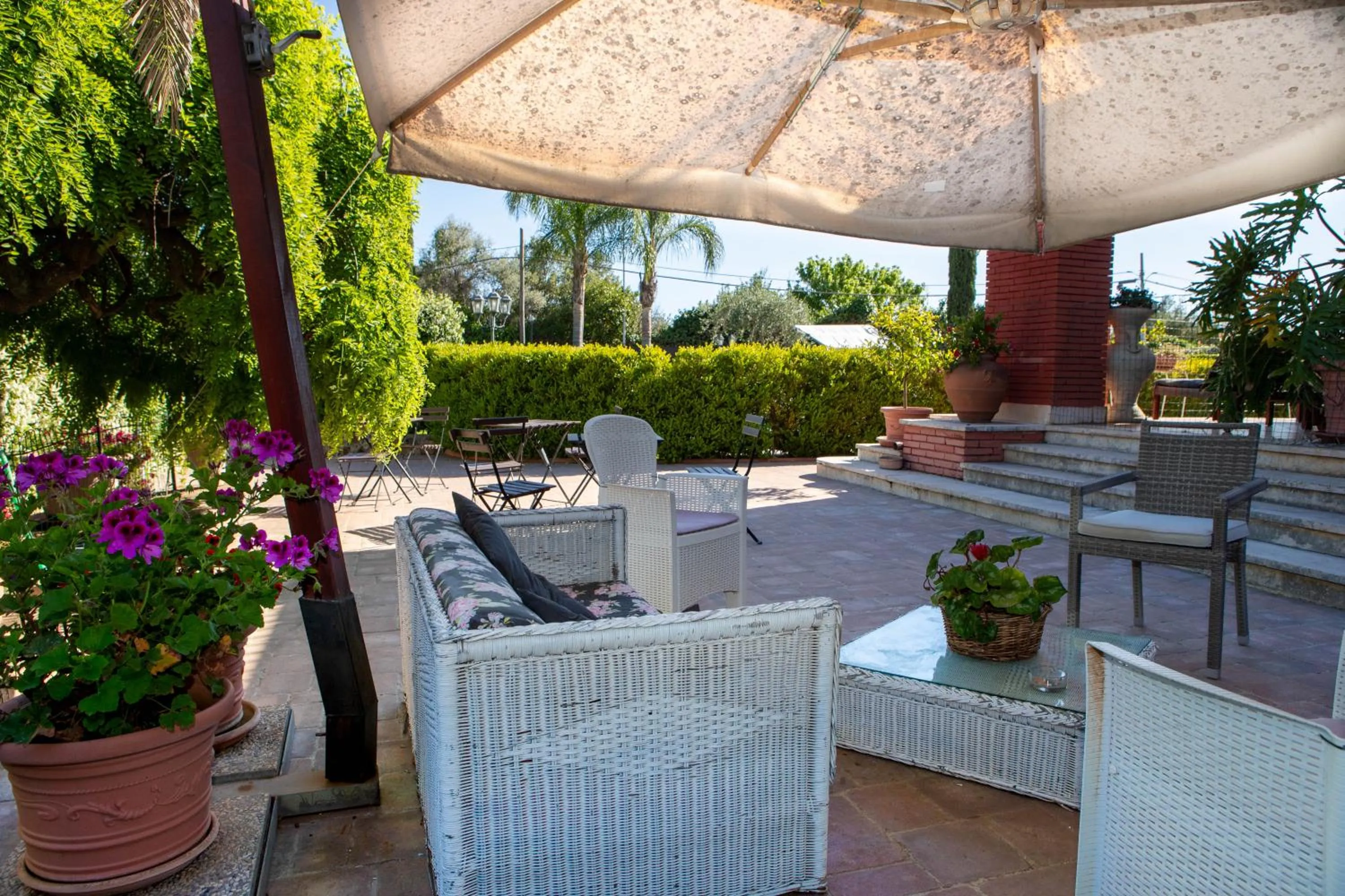 Patio in Relais Villa Italia