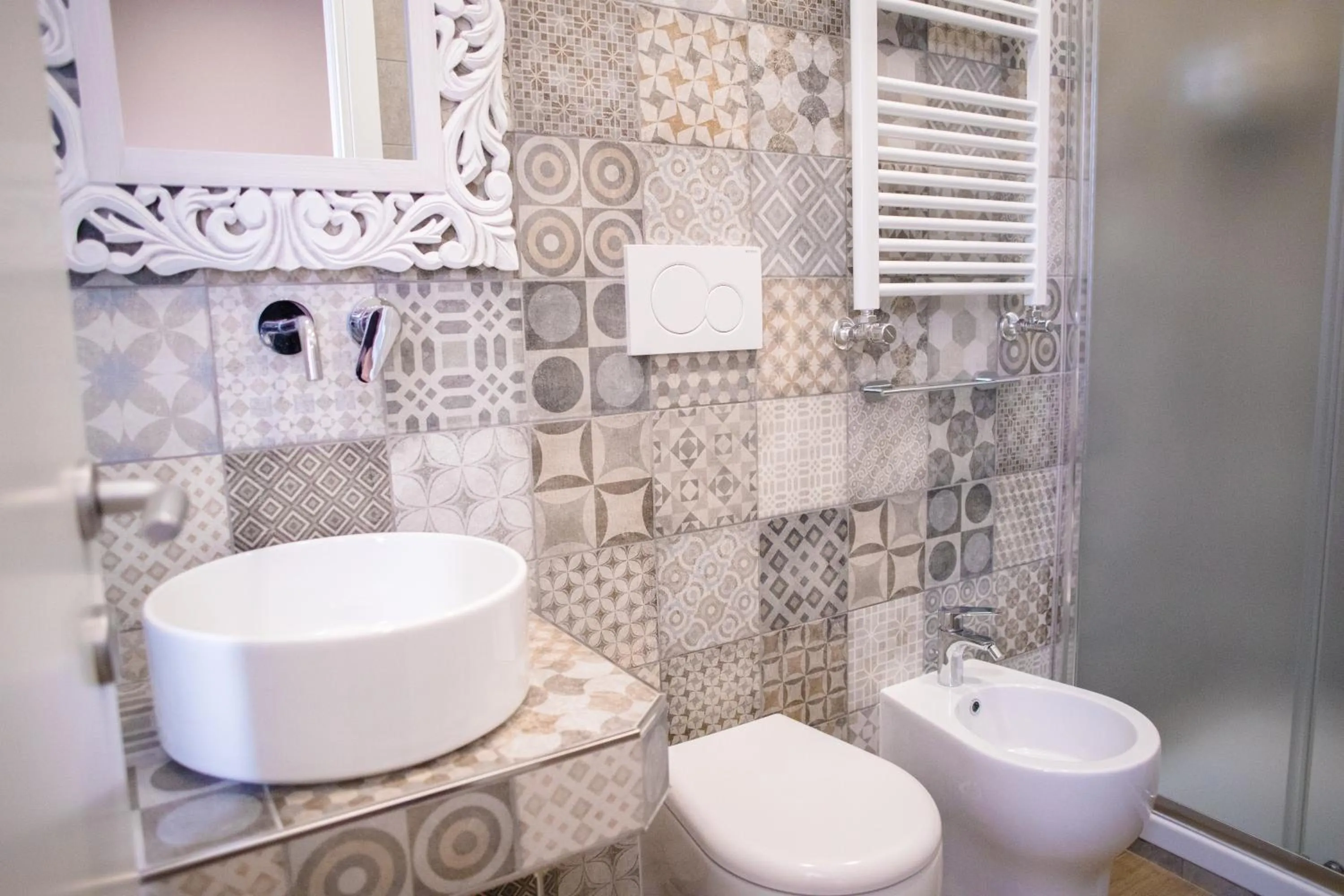 Shower in Relais Villa Italia