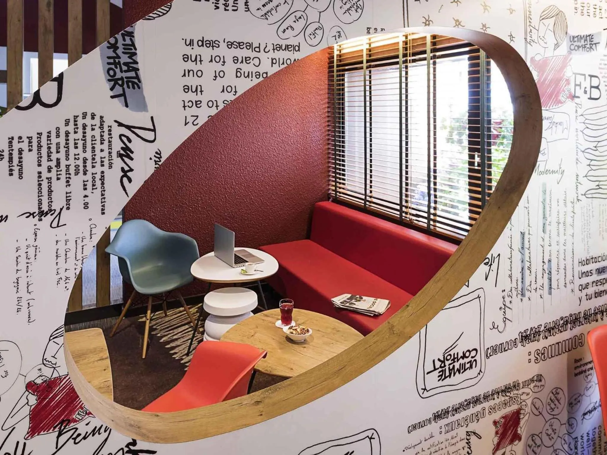 Restaurant/places to eat in ibis Montbéliard