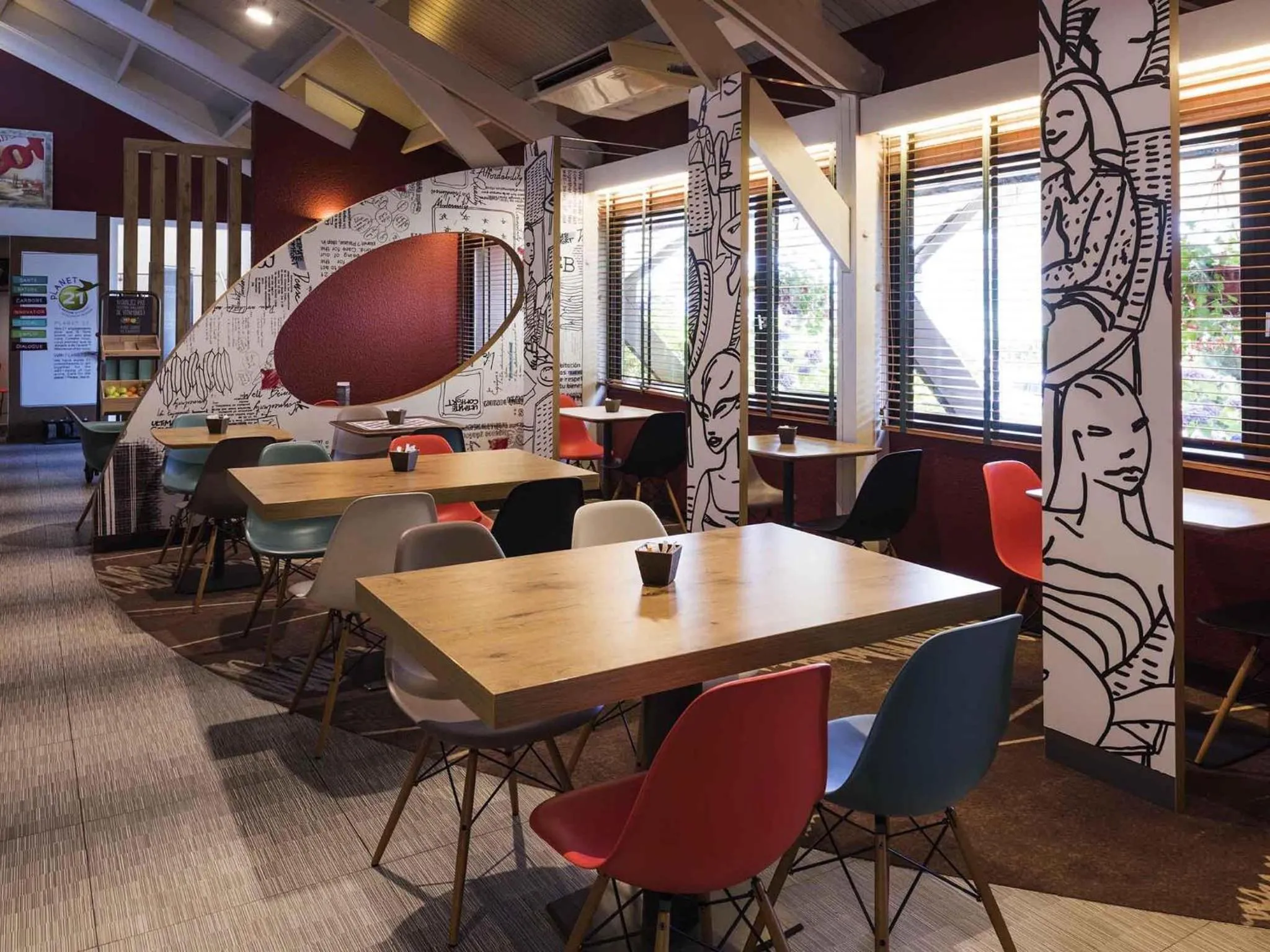 Restaurant/places to eat in ibis Montbéliard