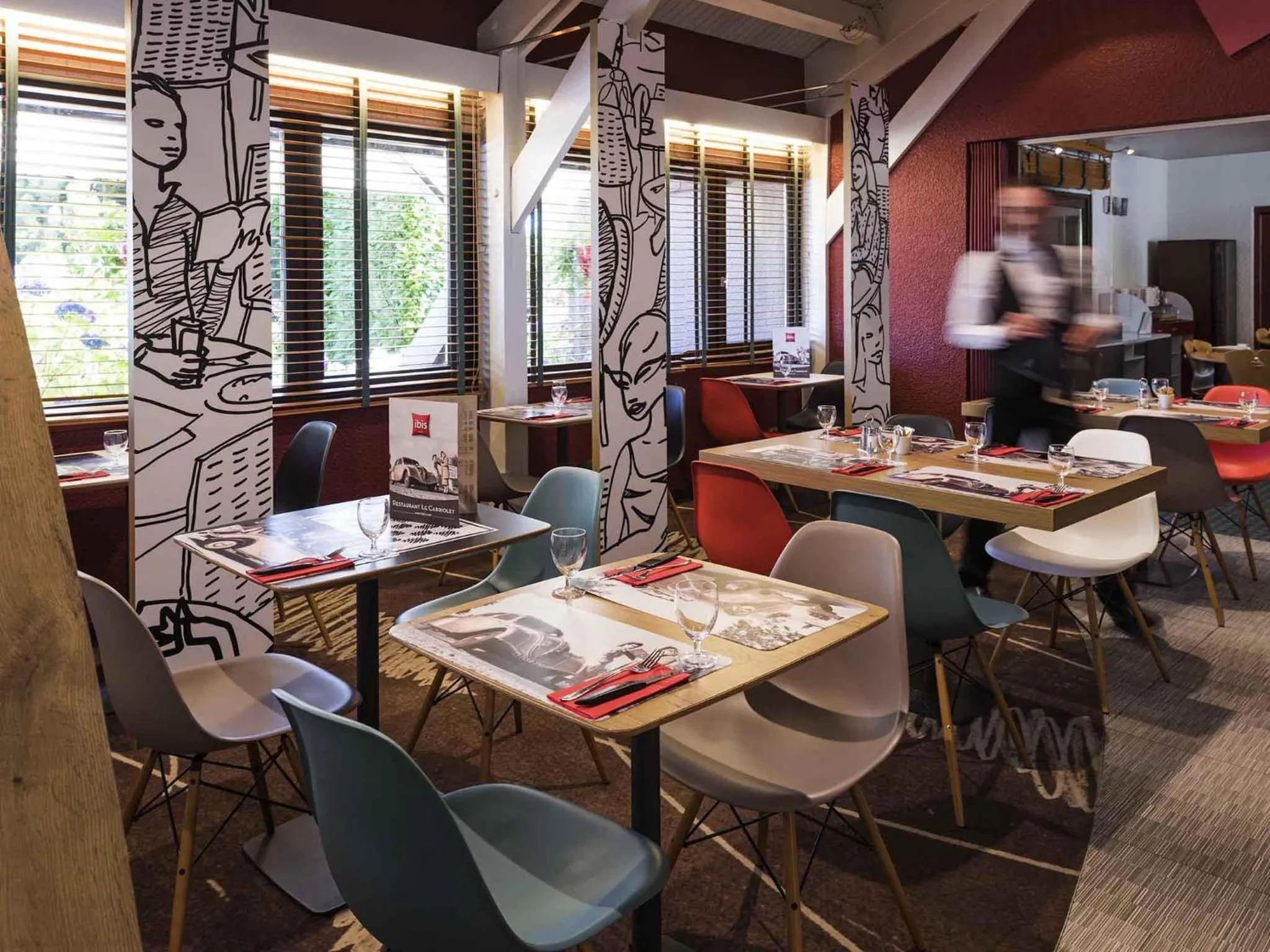 Restaurant/places to eat in ibis Montbéliard