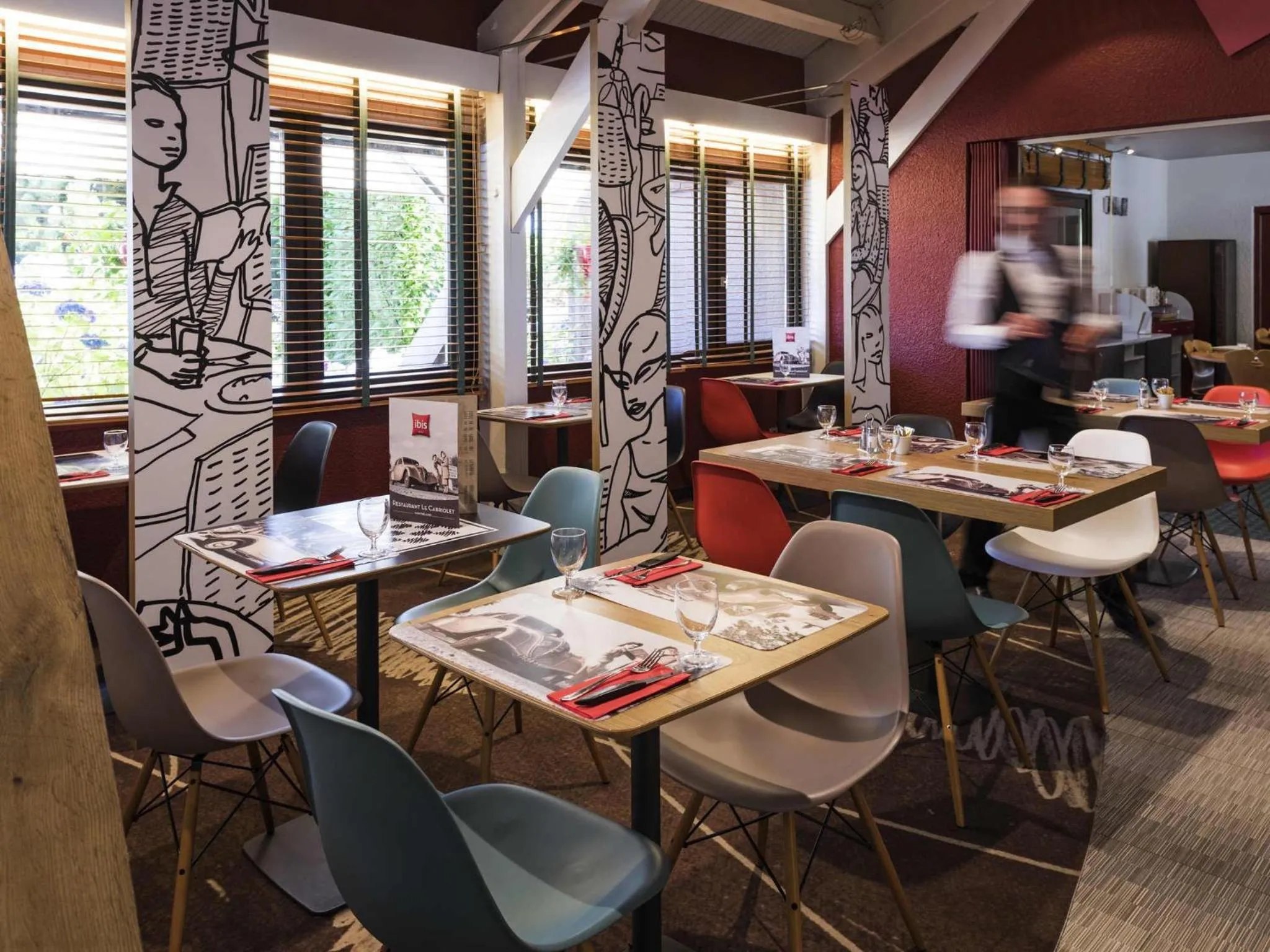 Restaurant/places to eat in ibis Montbéliard