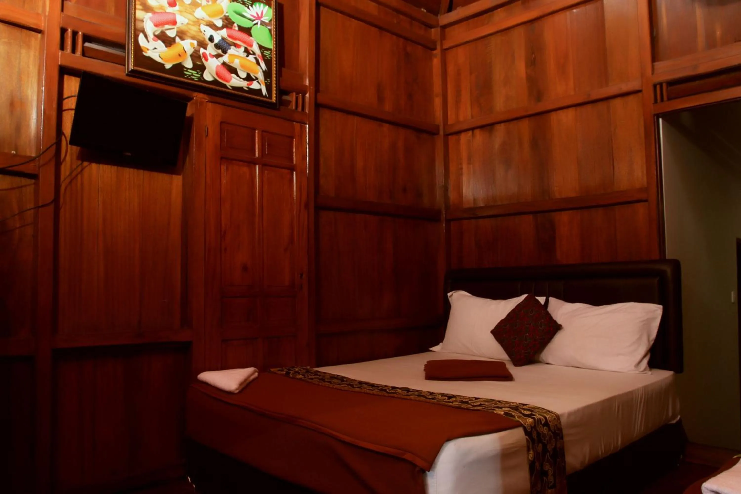 Bed in Bantal Guling Villa