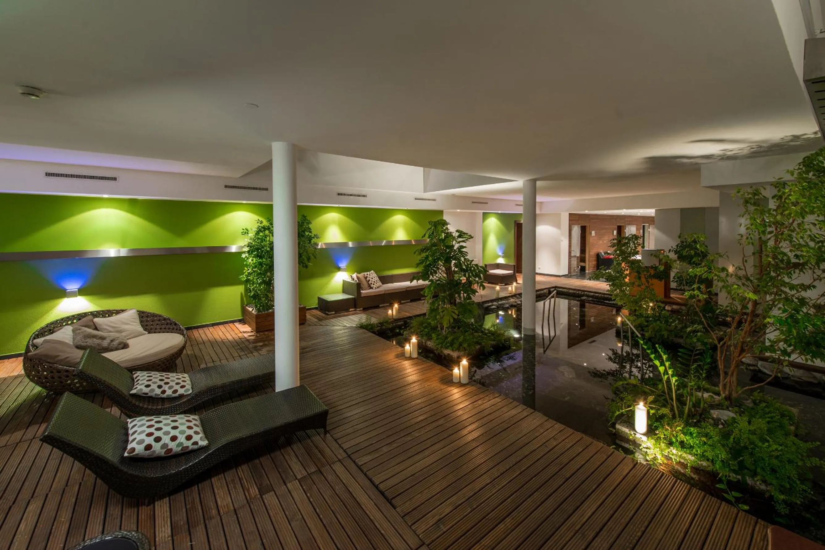 Sauna in Alpin Art & Spa Hotel Naudererhof Superior