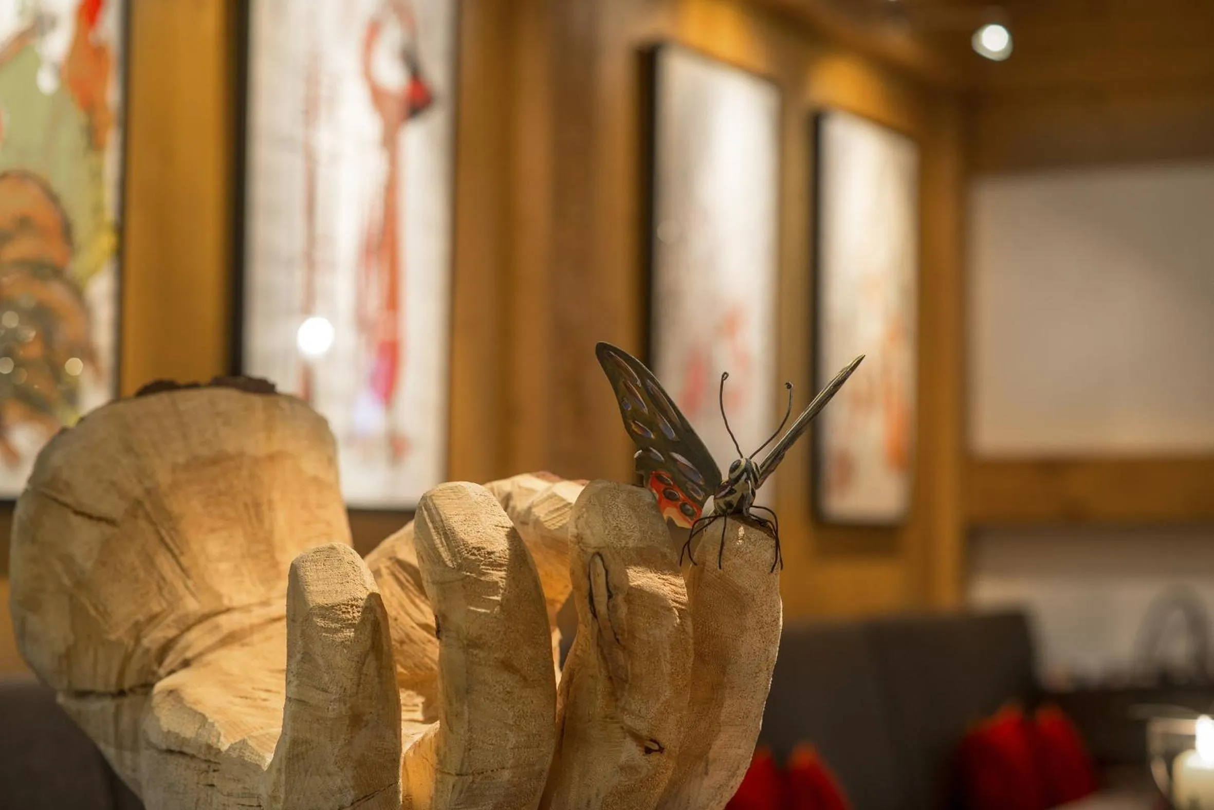 Decorative detail in Alpin Art & Spa Hotel Naudererhof Superior