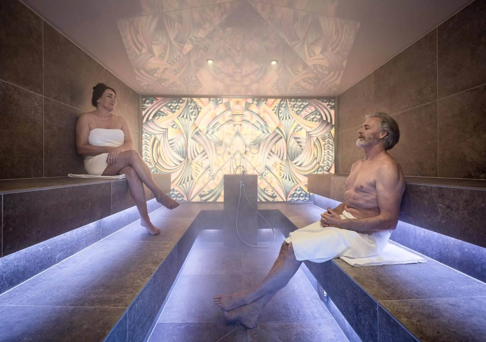 Steam room in Alpin Art & Spa Hotel Naudererhof Superior