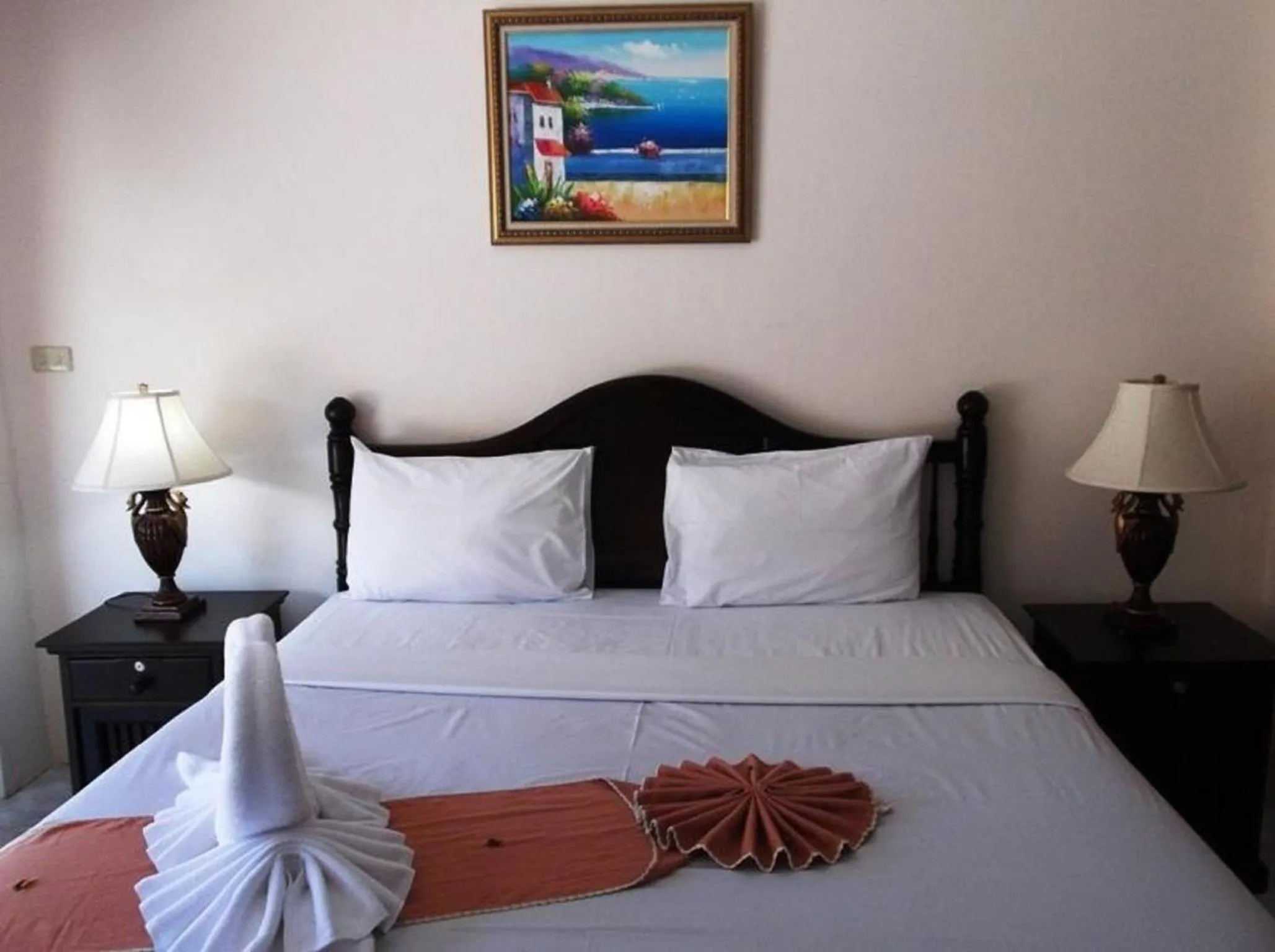 Bed in Panupong Hotel