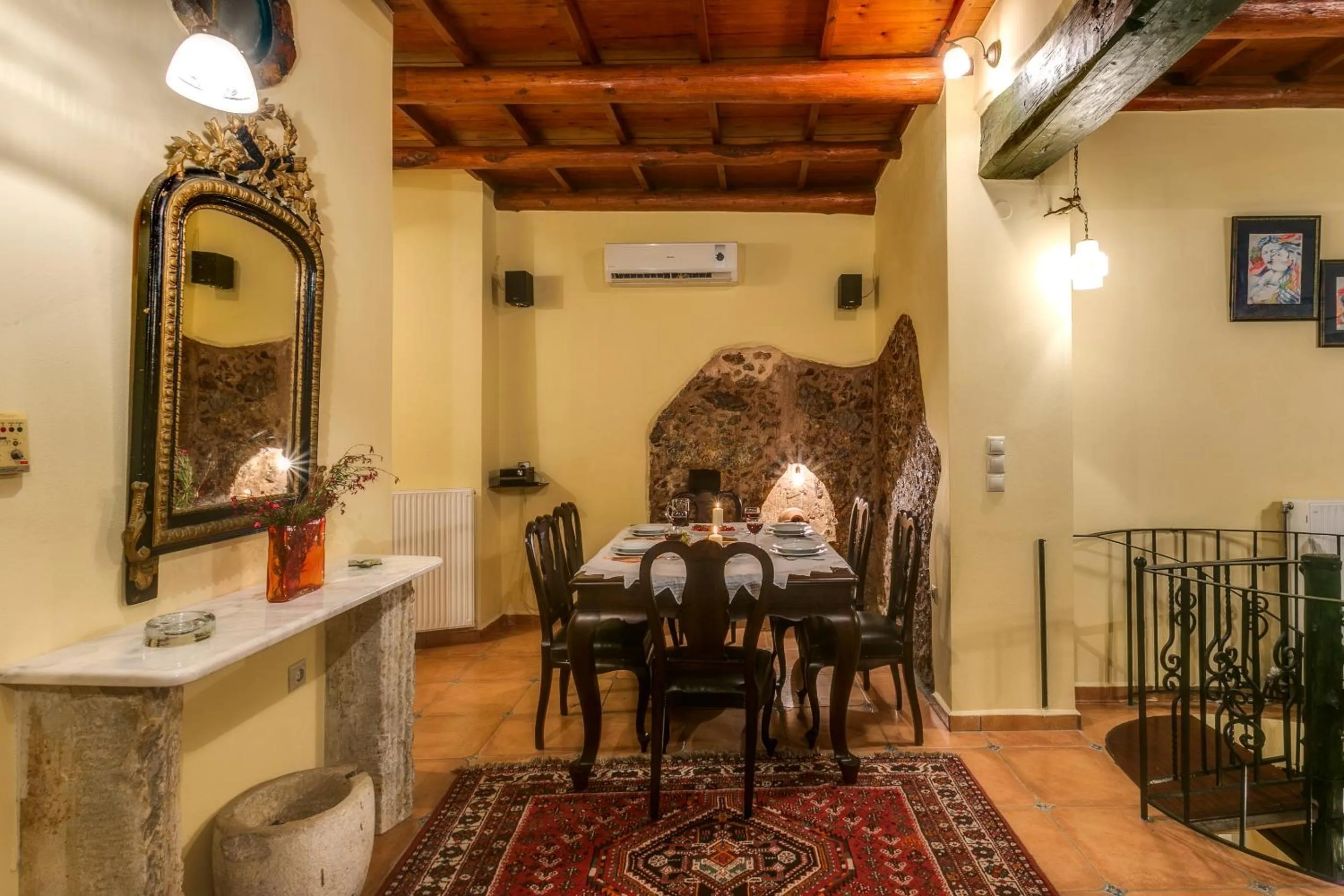 Decorative detail in Ifigenia Theriso Village