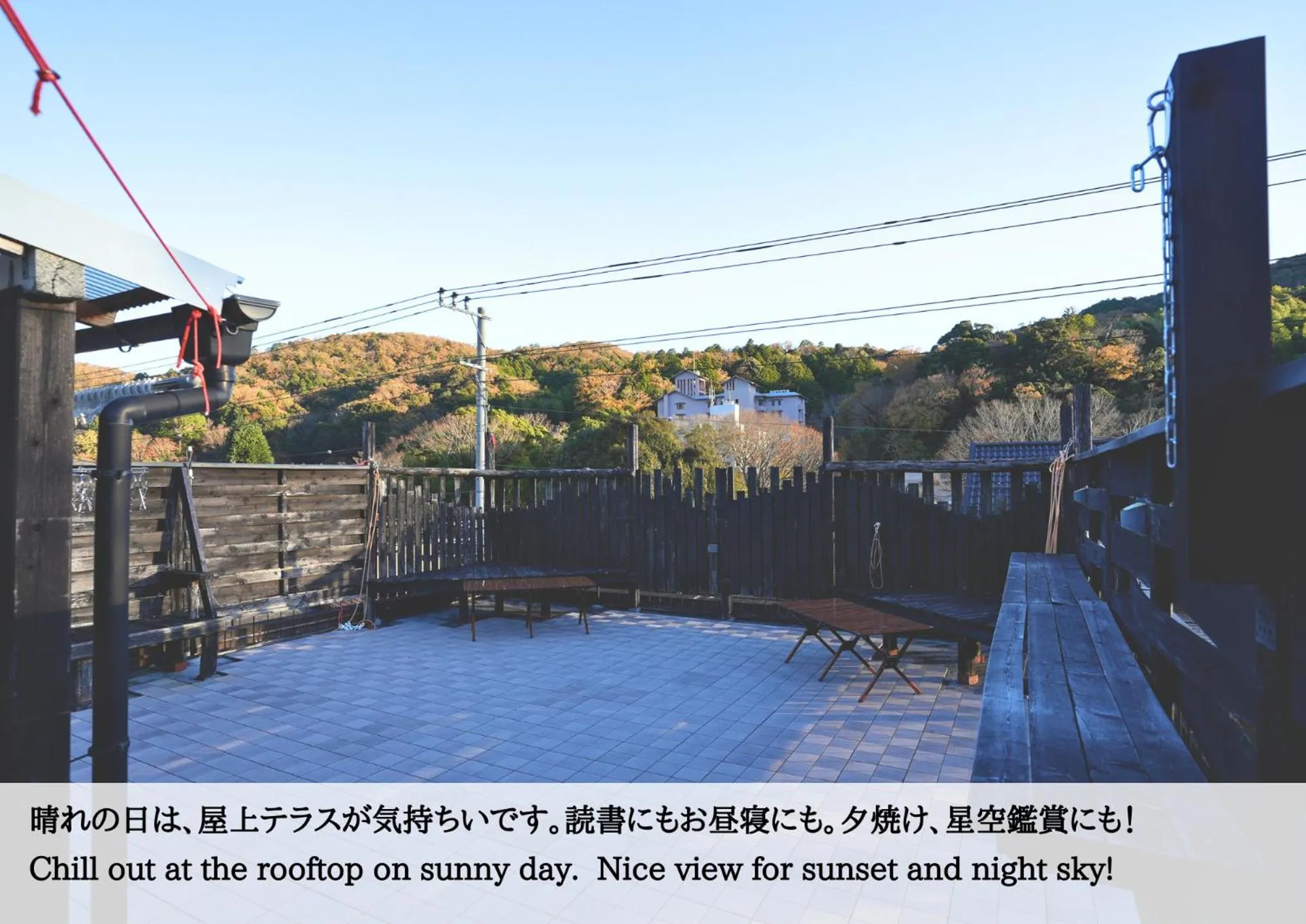 Balcony/Terrace in Hostel Knot