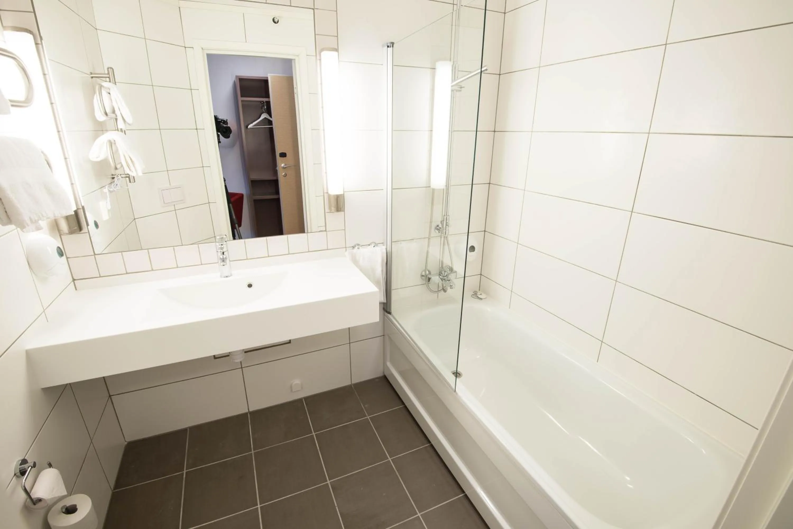 Bathroom in Dolmsundet Hotell Hitra