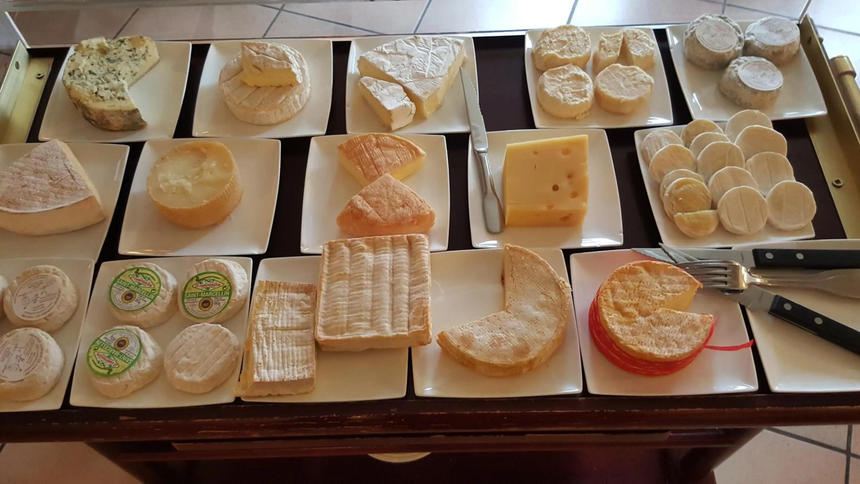 Food close-up in Hotel Restaurant La Martiniere