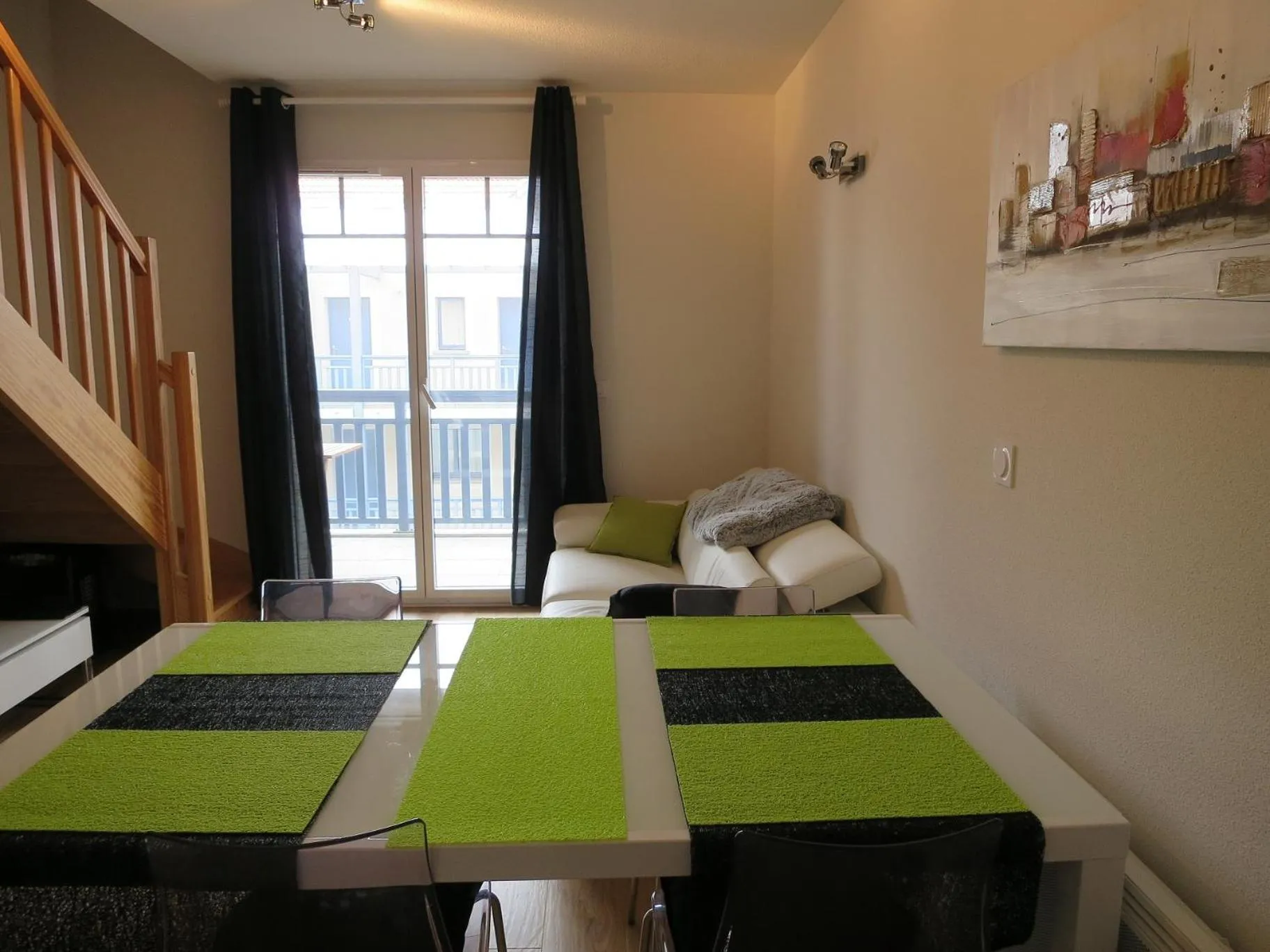 Bed in LES BALCONS DE L'OCEAN