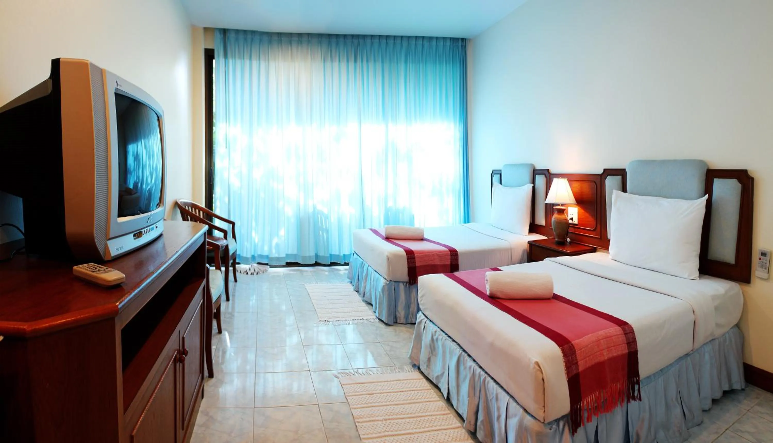 Bed in Baan Pron Phateep