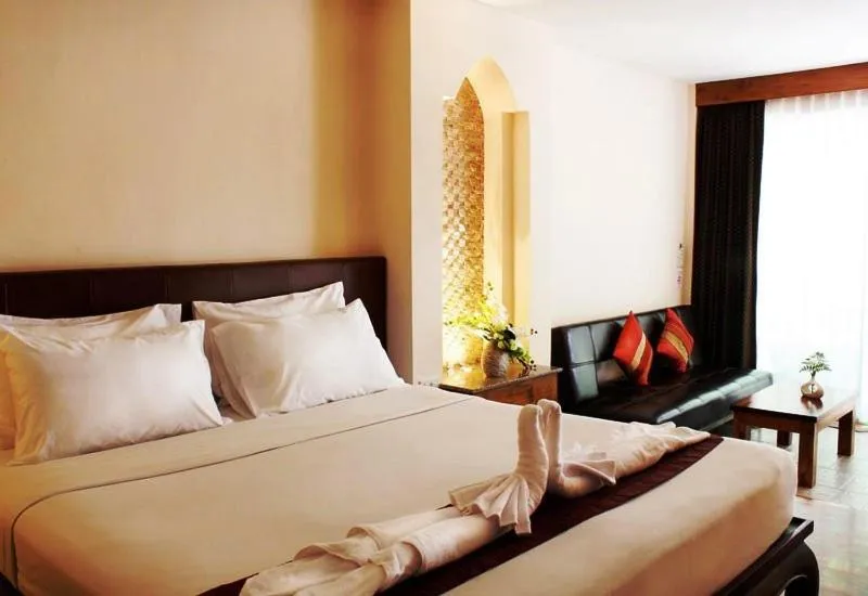 Bed in Baan Pron Phateep