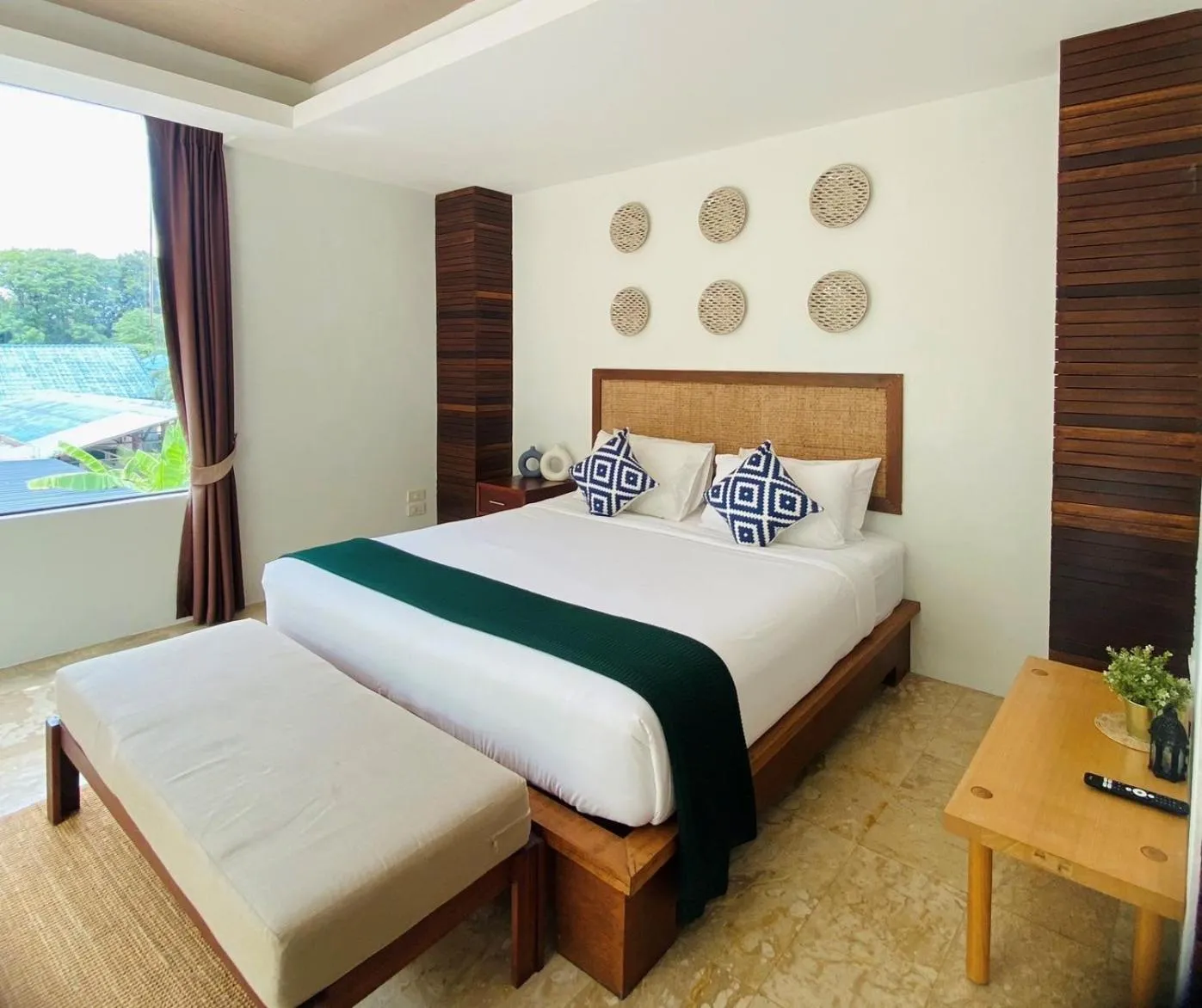 Bedroom, Bed in Baan Khao Hua Jook