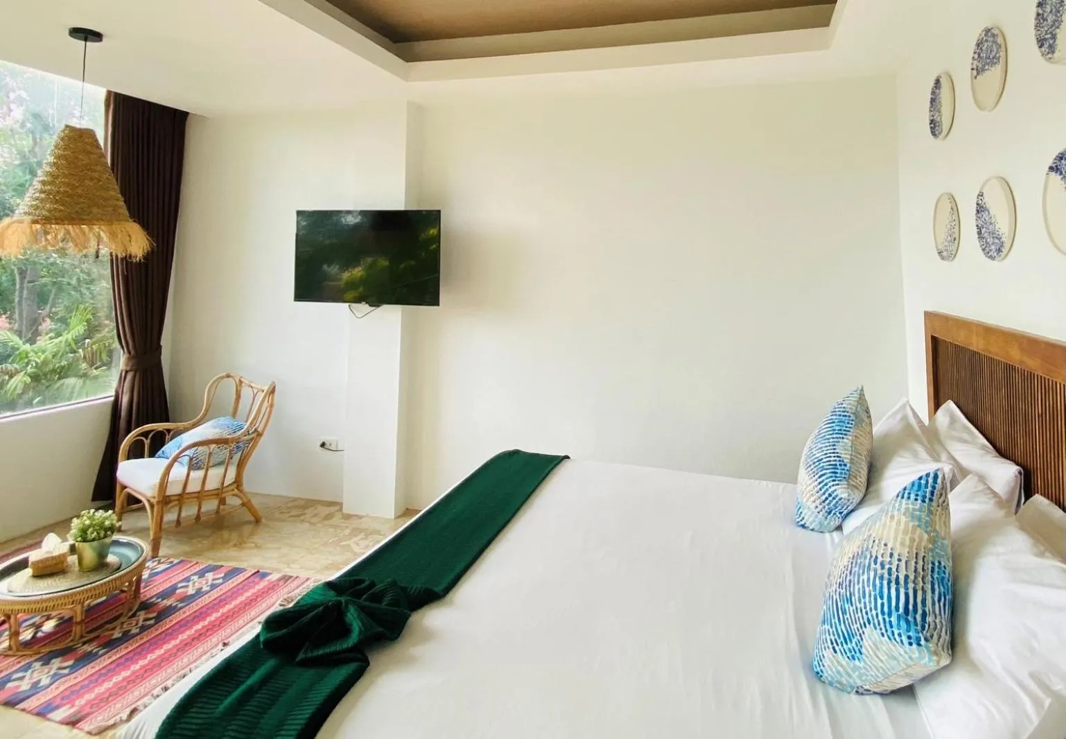 Bed in Baan Khao Hua Jook