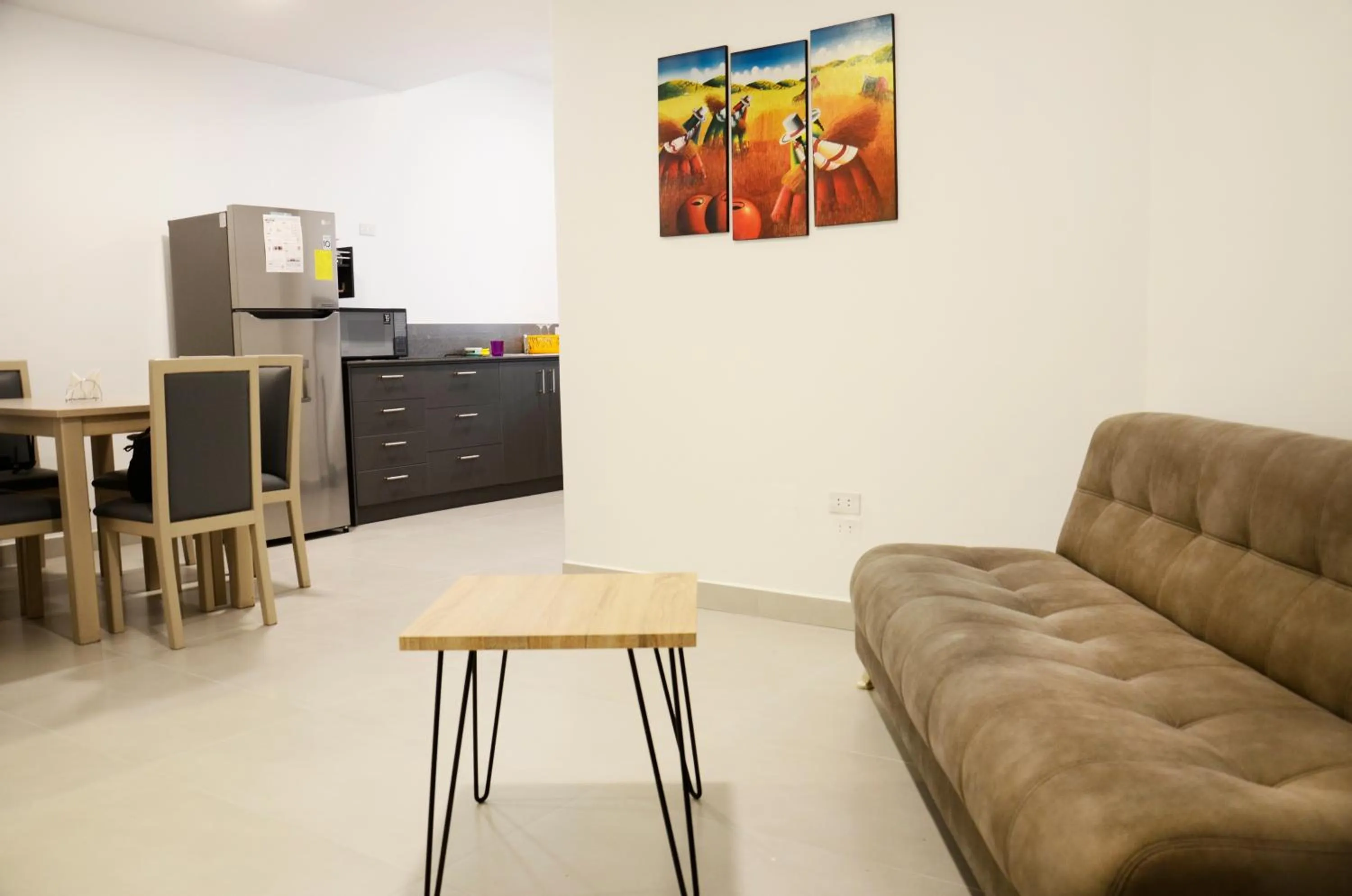 Living room in Edificio Tofino