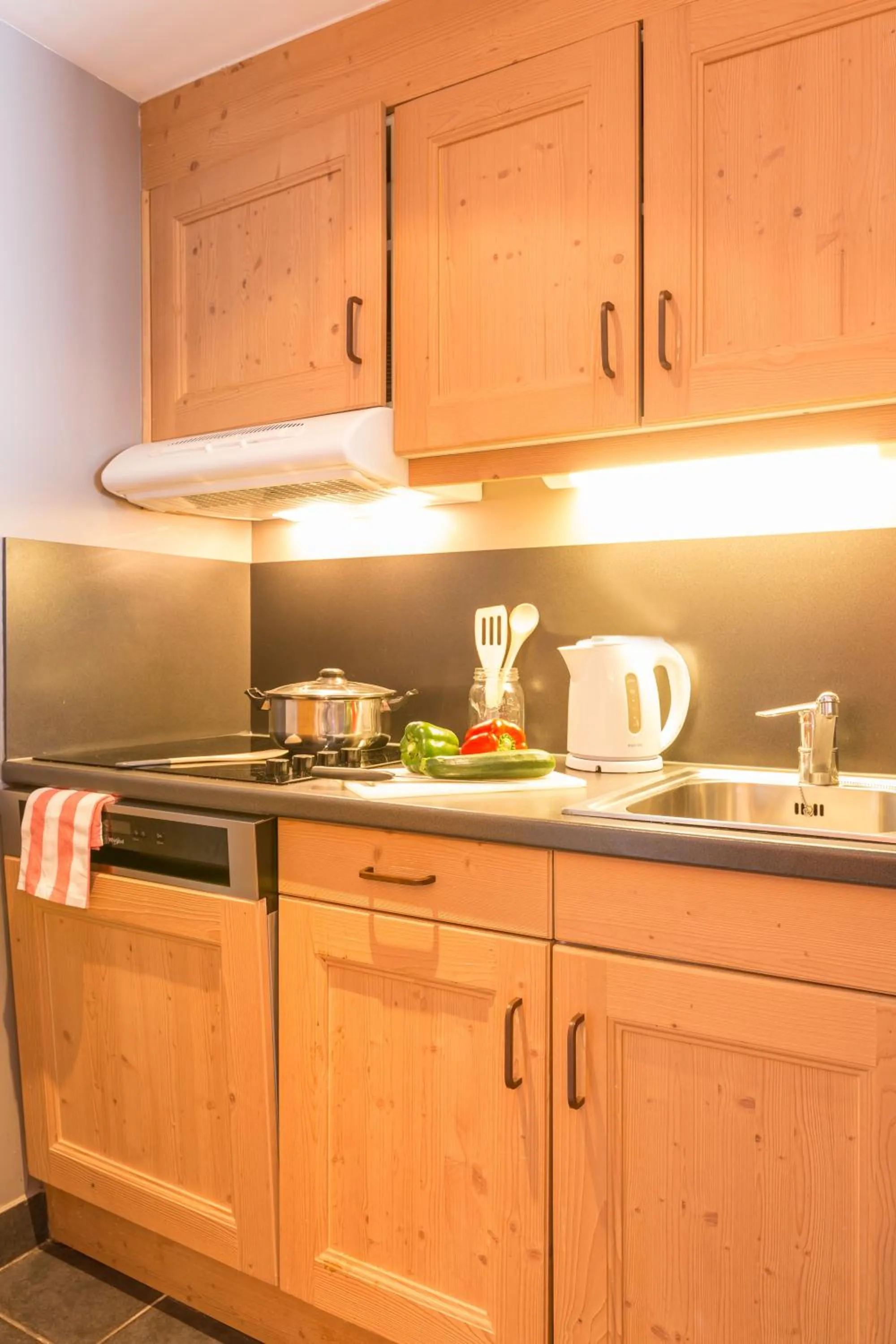 Coffee/tea facilities in Résidence Pierre & Vacances Premium les Crets