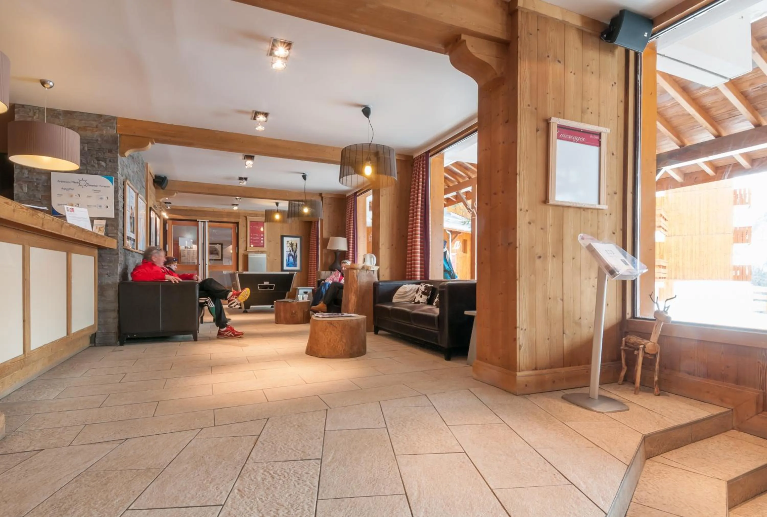 People in Résidence Pierre & Vacances Premium les Crets