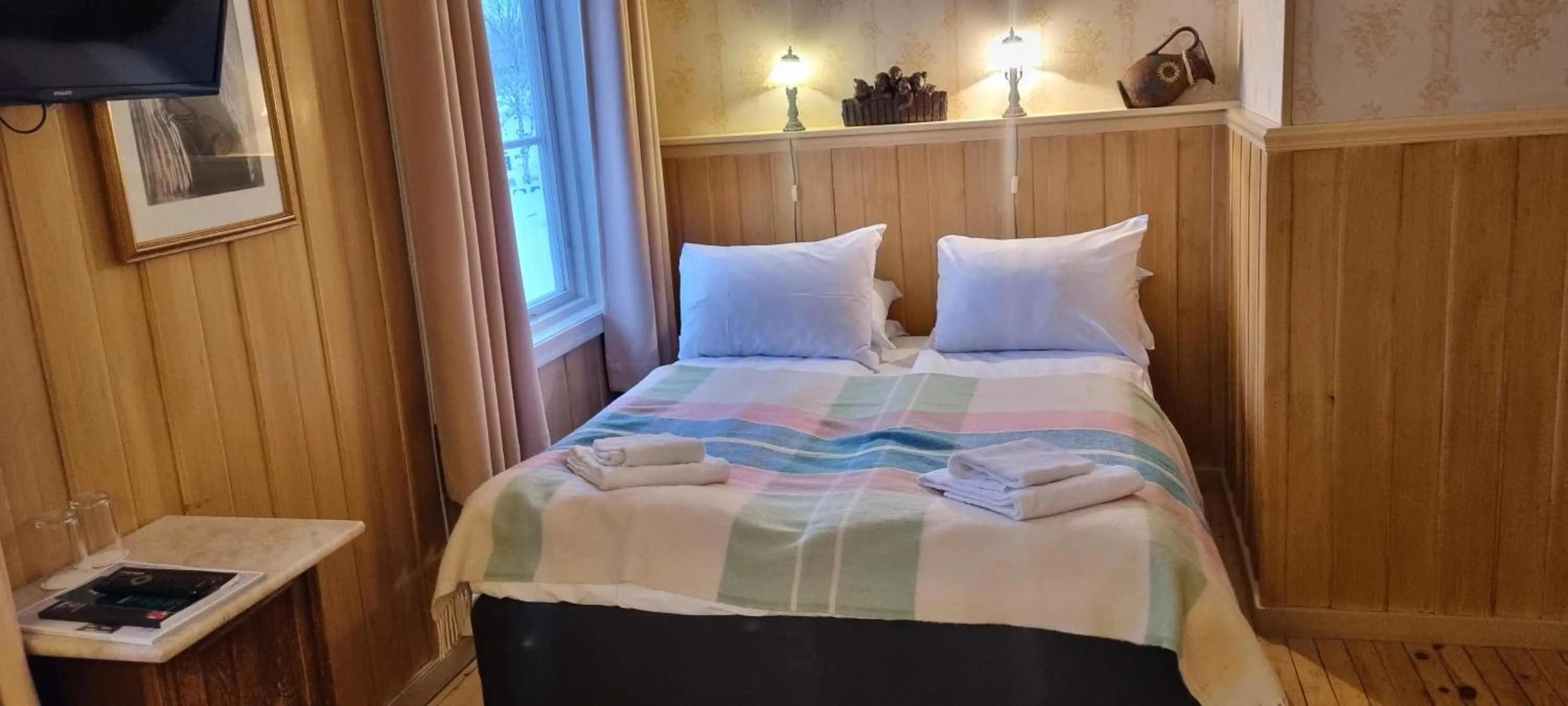 Bed in Erzscheidergaarden Hotell