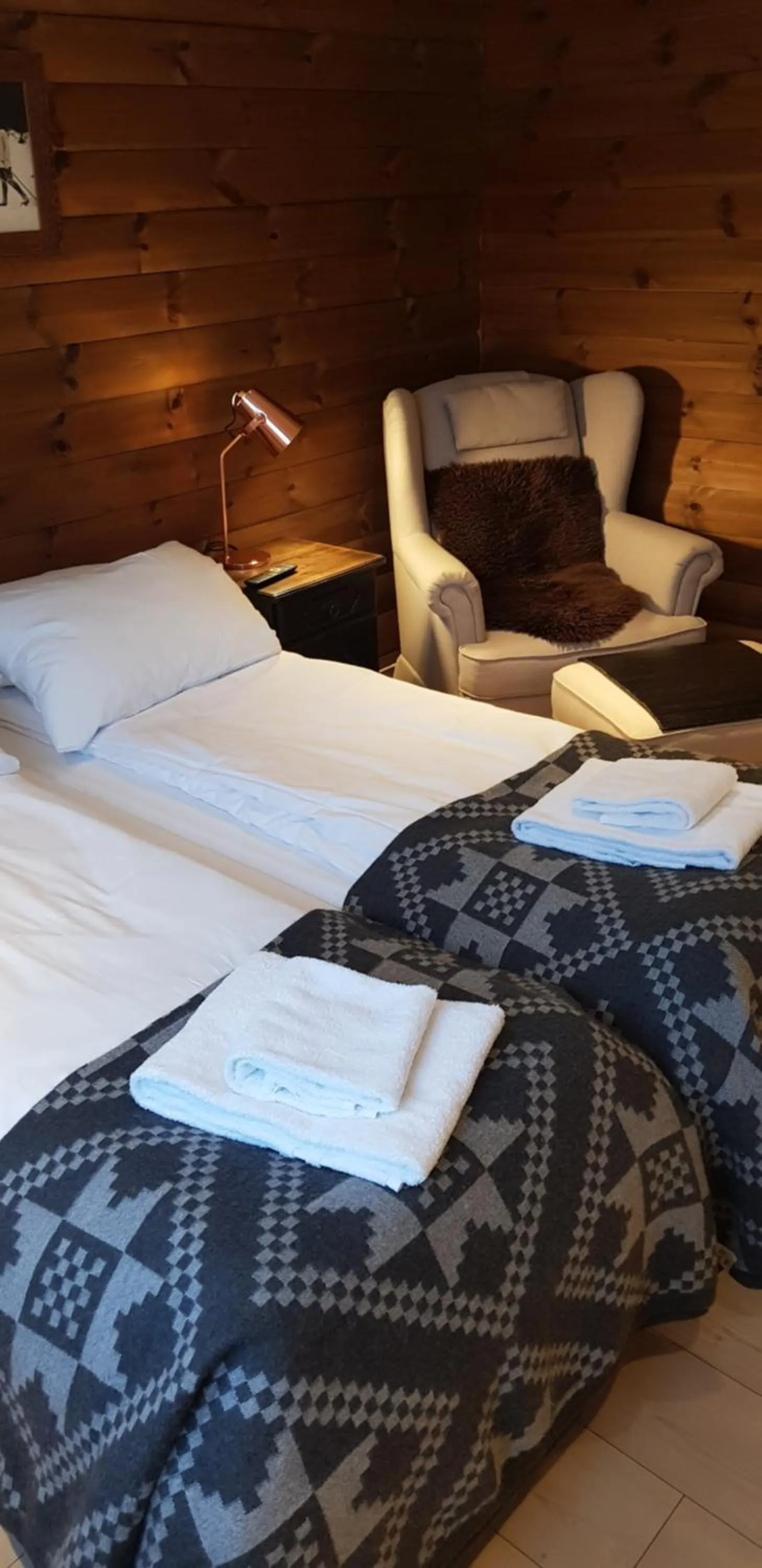 Bed in Erzscheidergaarden Hotell