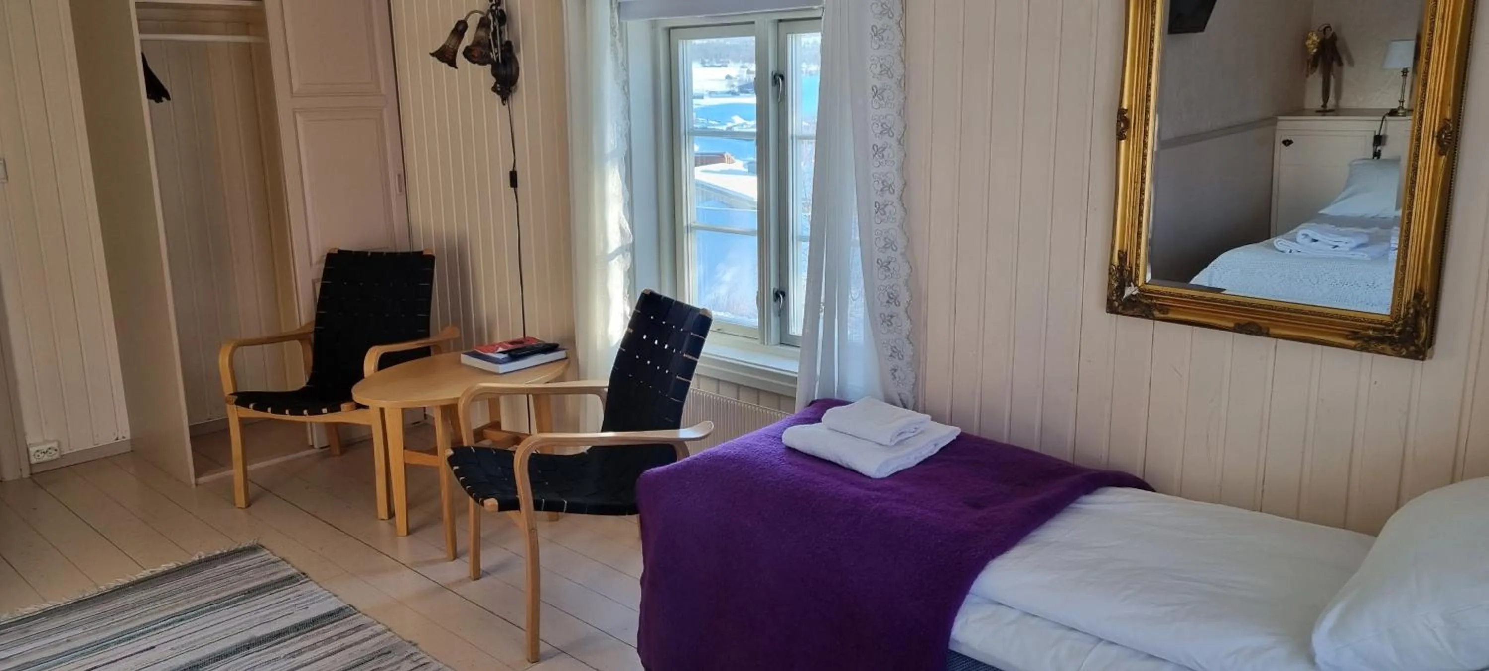 Bed in Erzscheidergaarden Hotell