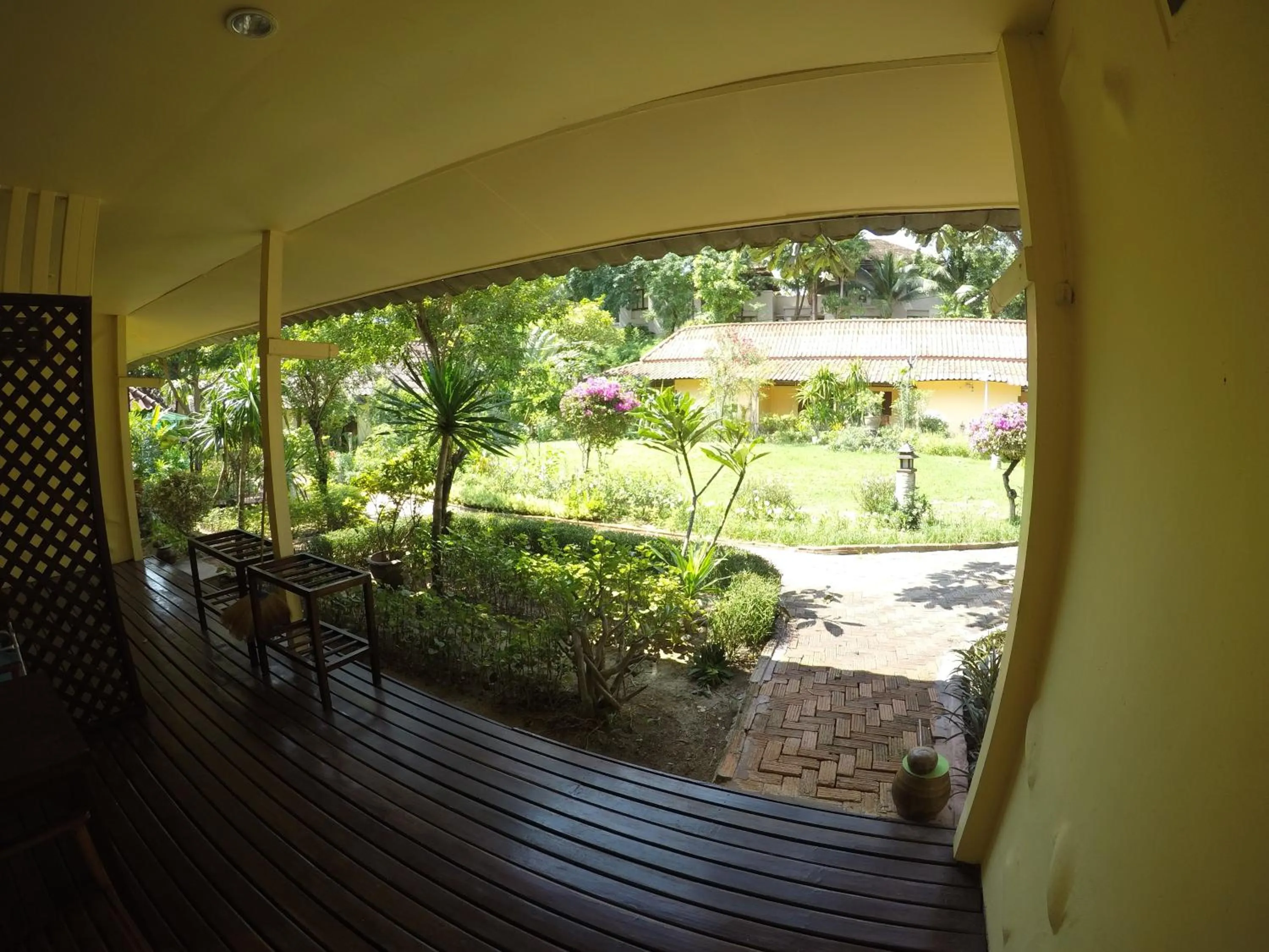 Balcony/Terrace in OP Bungalow