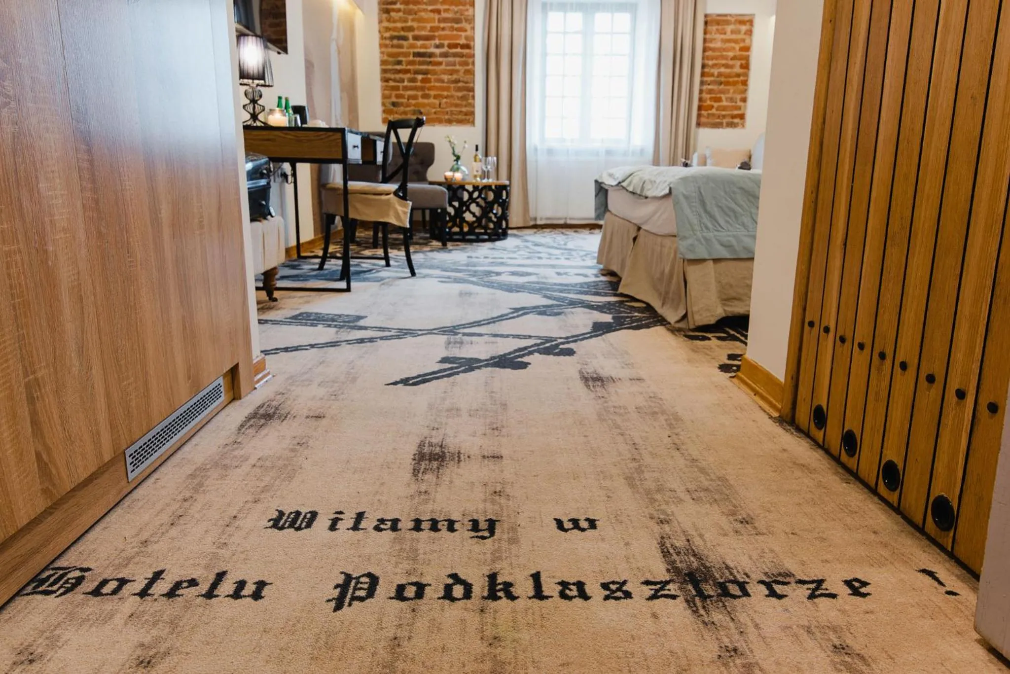 Seating area in Hotel Podklasztorze