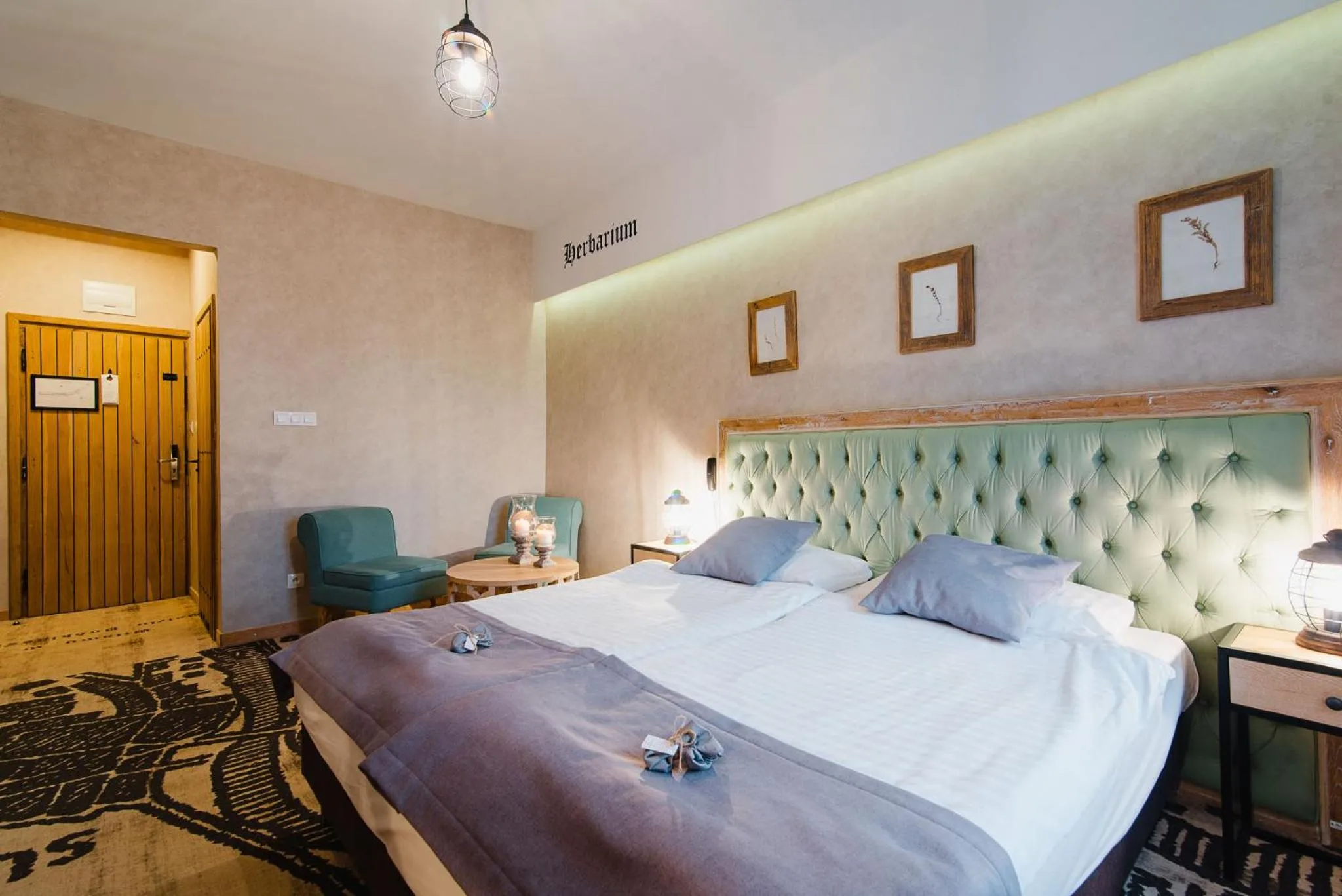 Bed in Hotel Podklasztorze