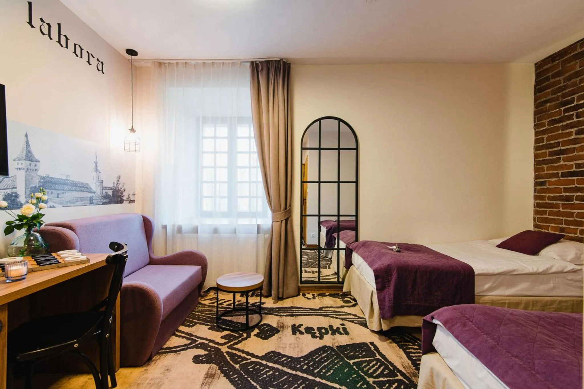 Bed in Hotel Podklasztorze