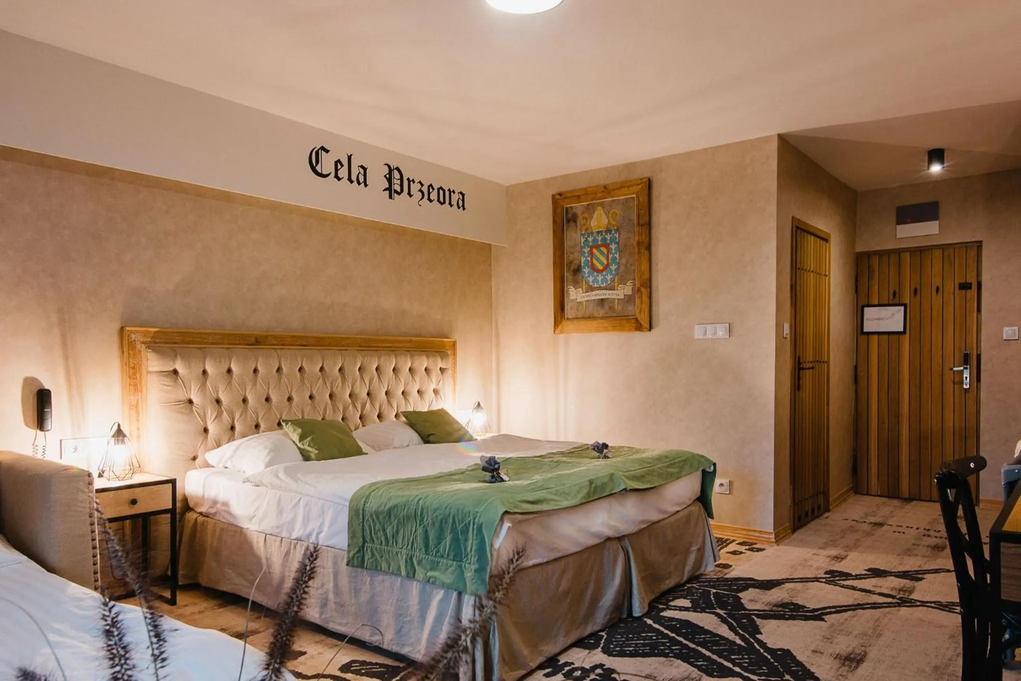 Bed in Hotel Podklasztorze