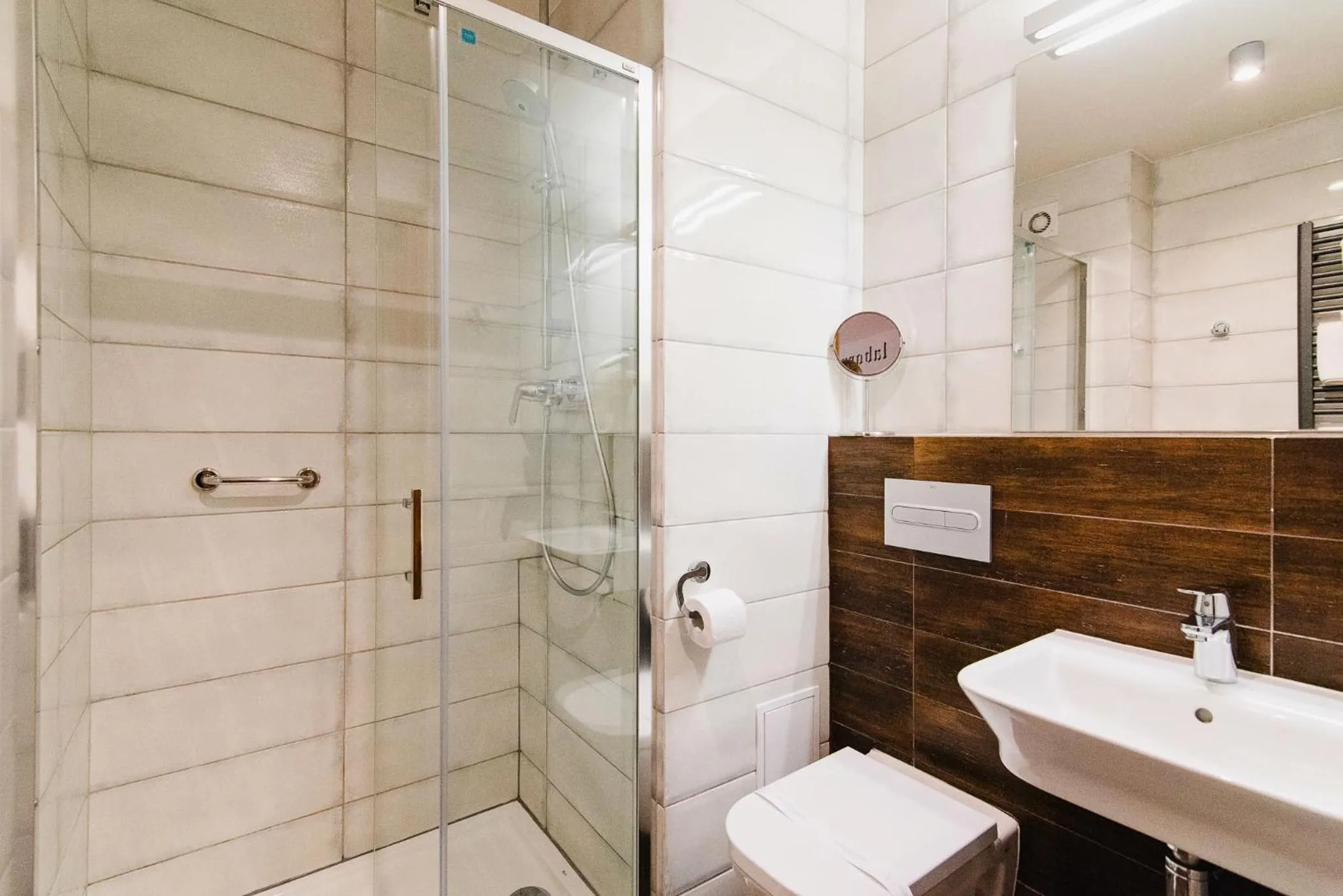 Shower in Hotel Podklasztorze