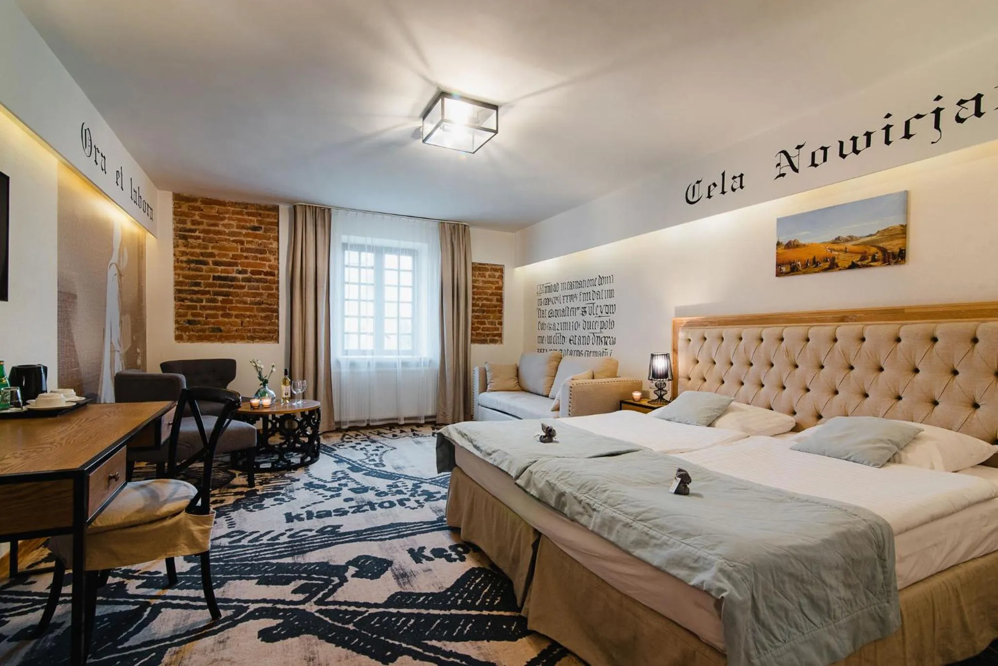 Bed in Hotel Podklasztorze