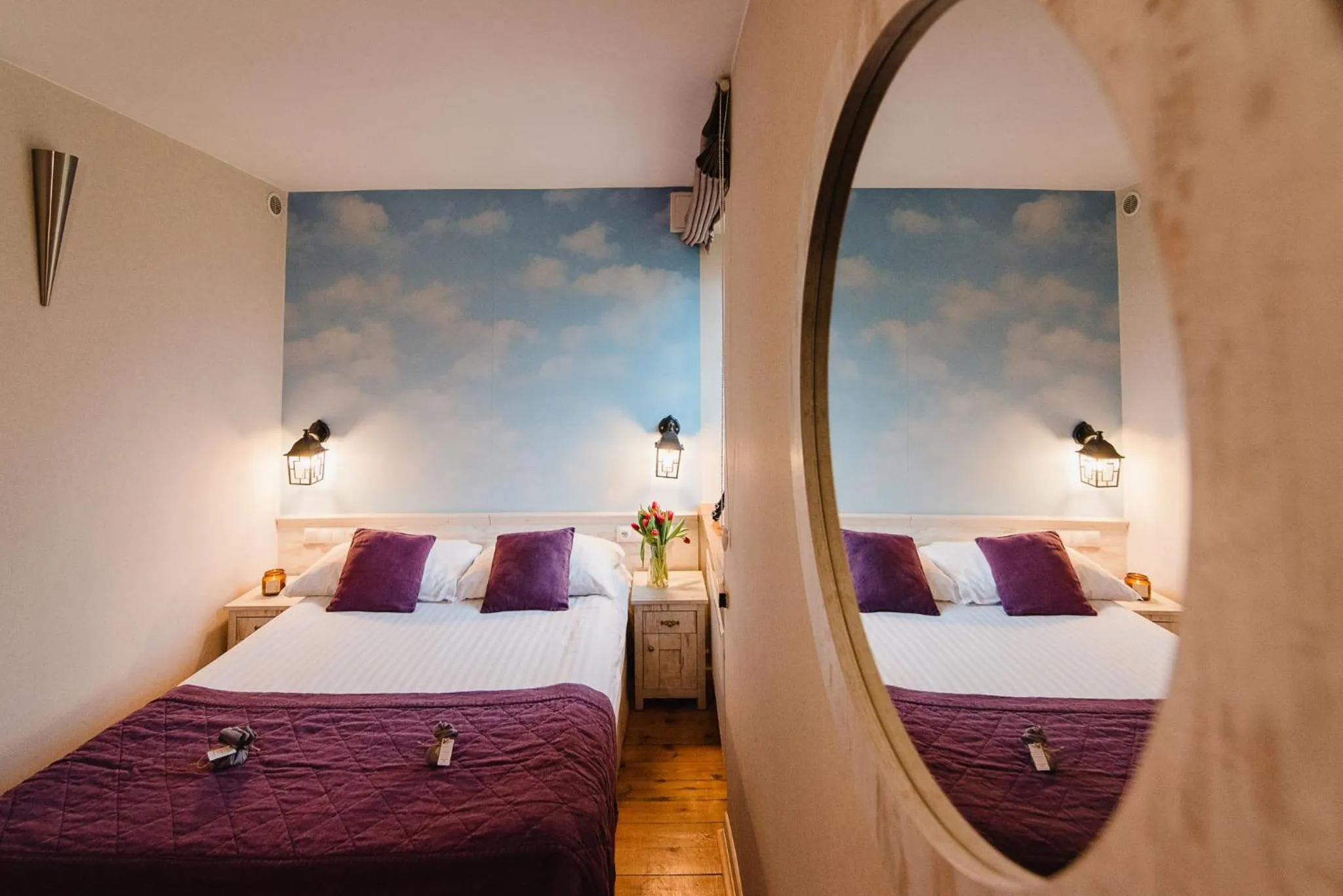 Bed in Hotel Podklasztorze