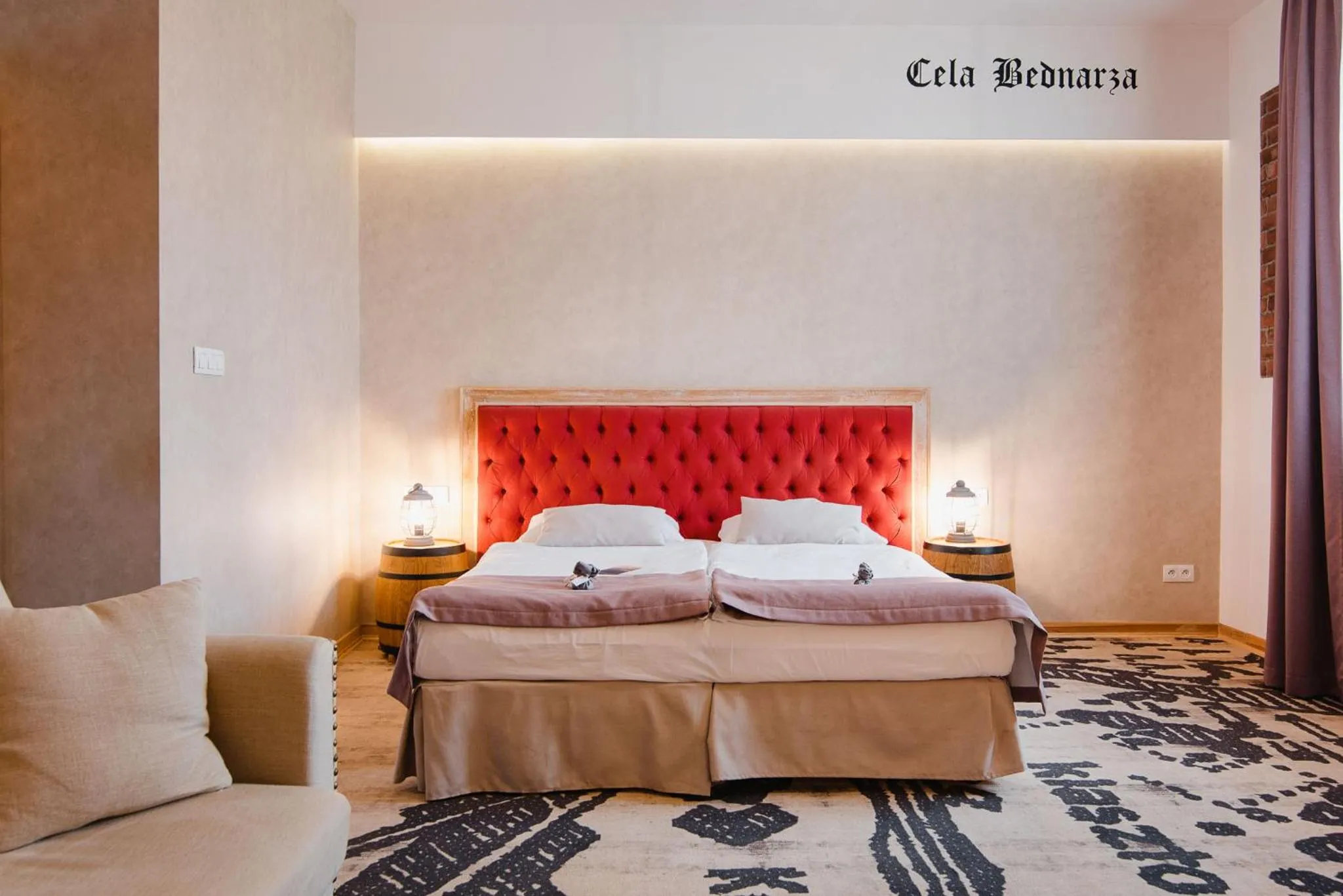 Bed in Hotel Podklasztorze