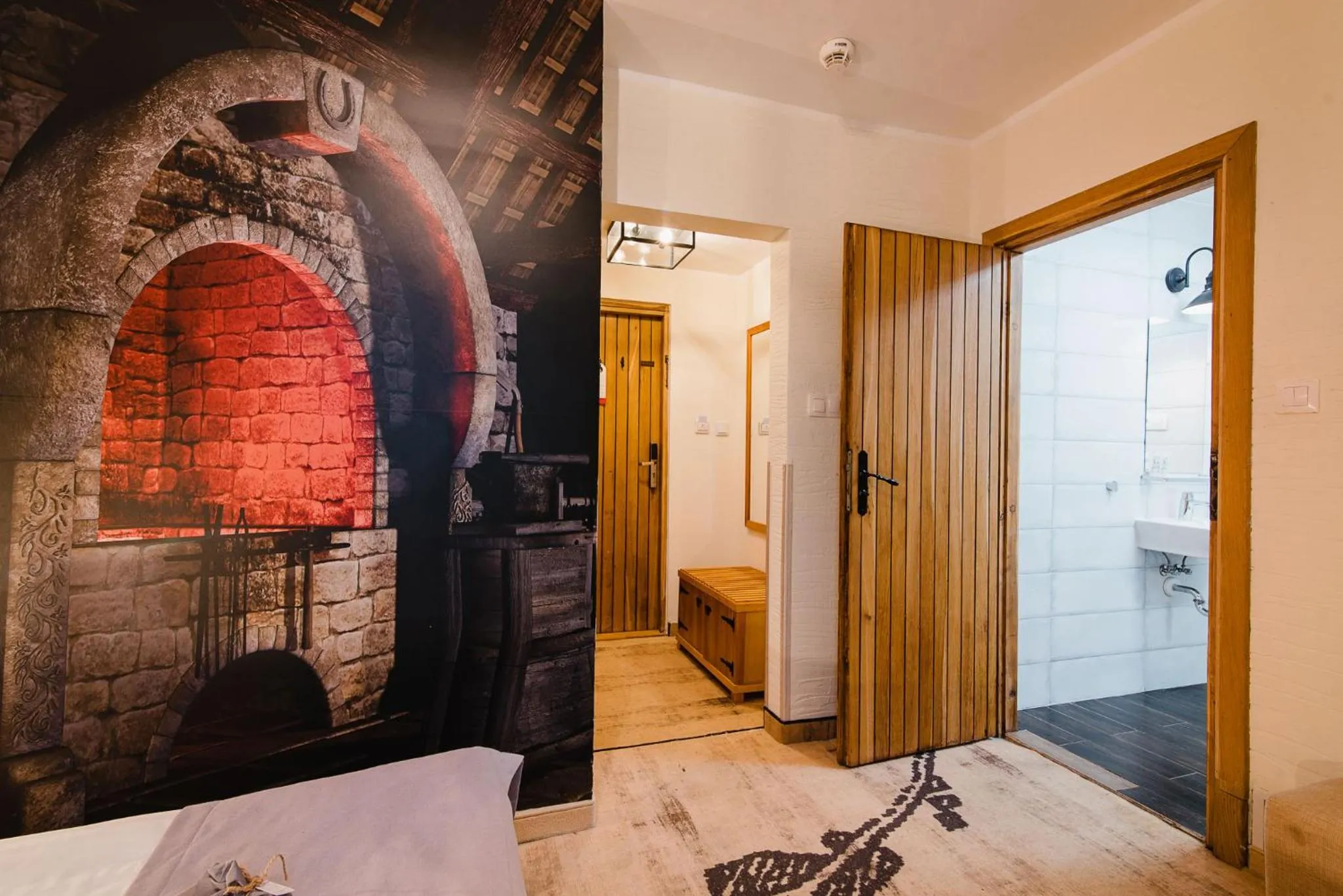 Bed in Hotel Podklasztorze