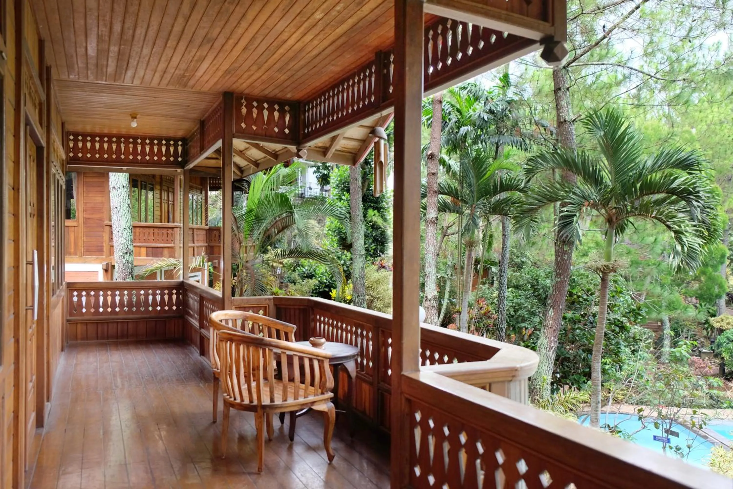 Balcony/Terrace in Jambuluwuk Convention Hall & Resort Batu