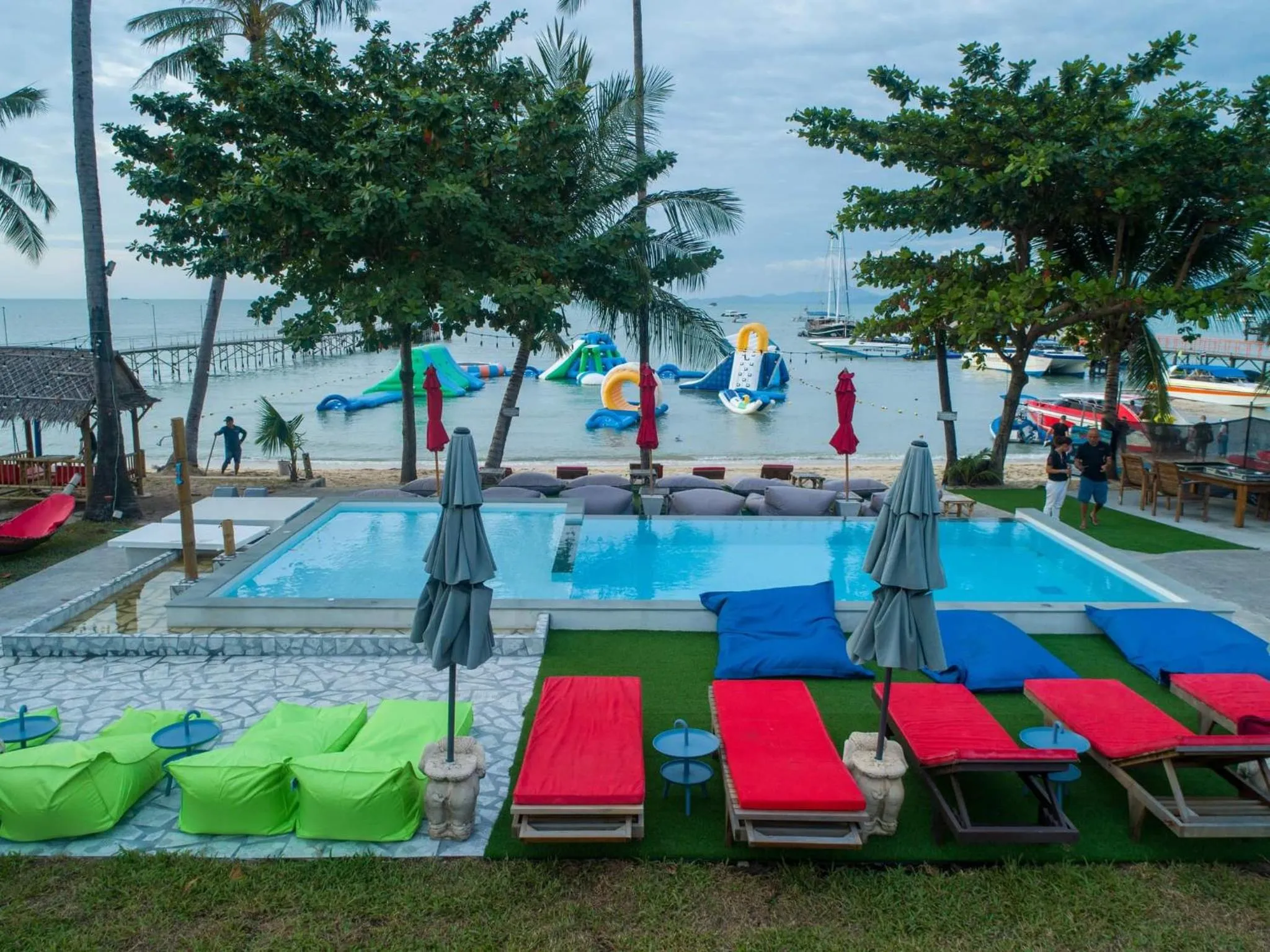Swimming pool in Samui Pier Beach Front & Resort