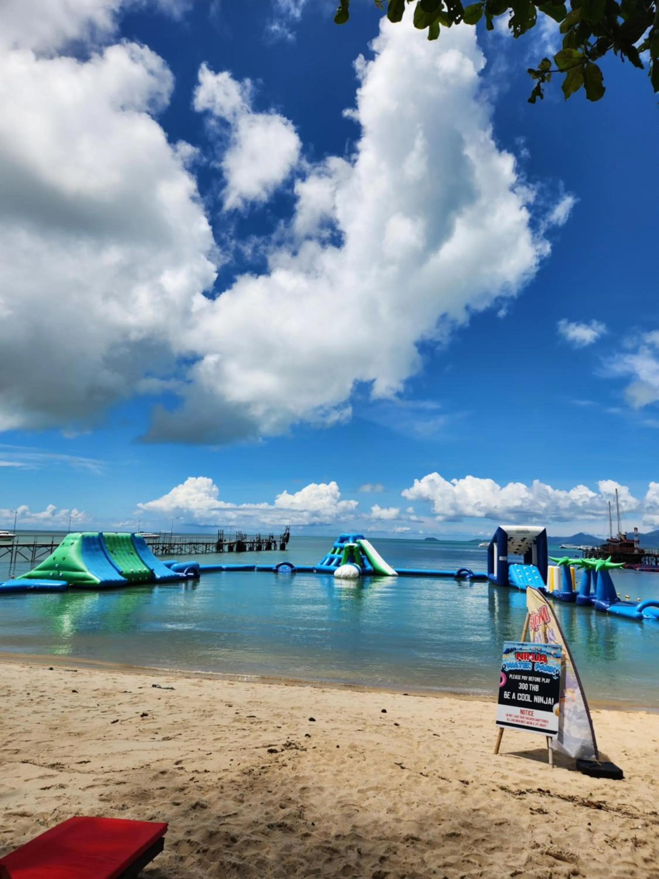 Aqua park in Samui Pier Beach Front & Resort