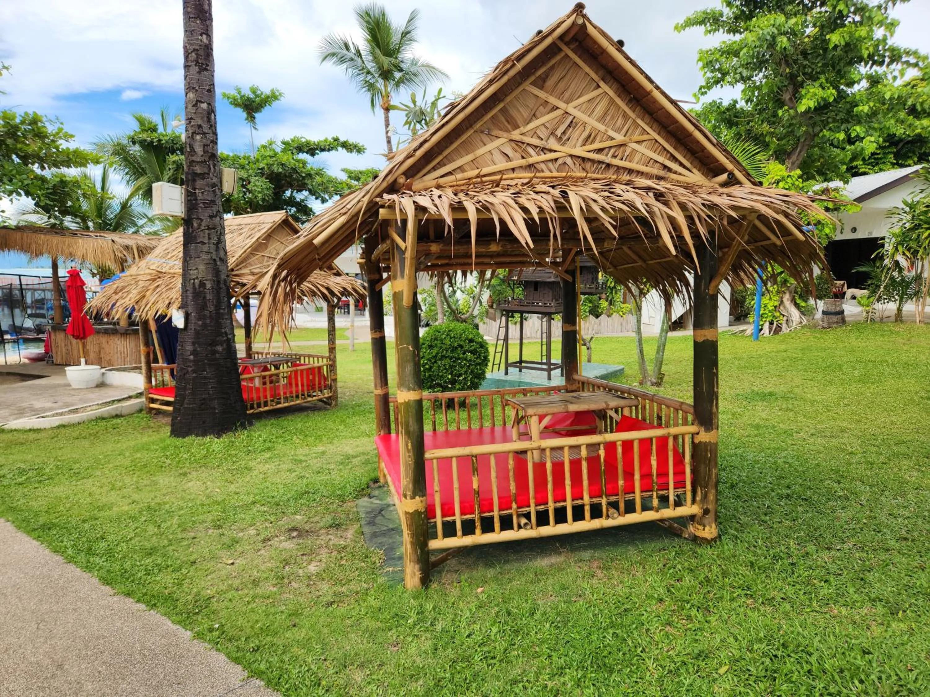 Garden in Samui Pier Beach Front & Resort