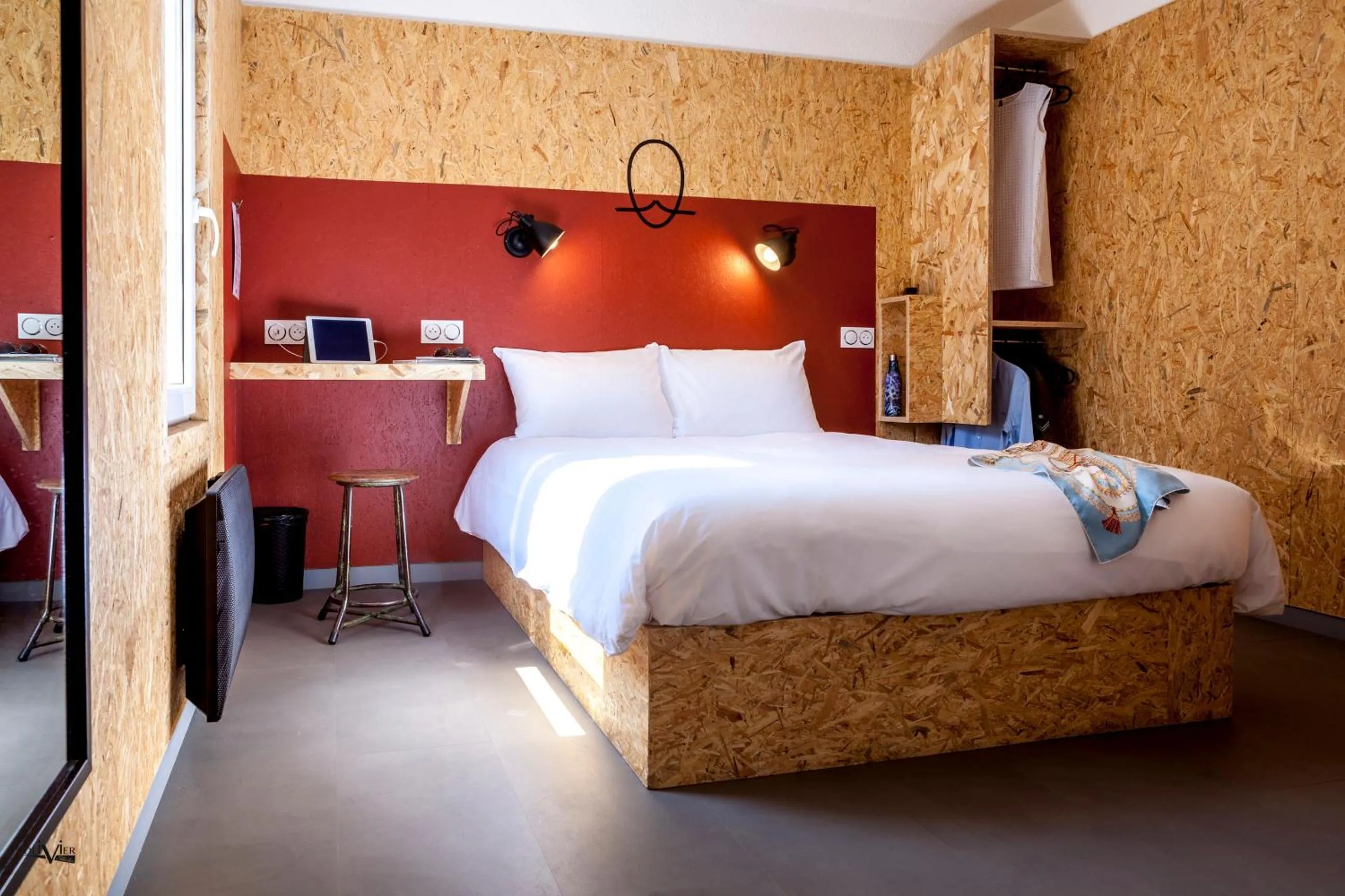 Business Double Room - Disability Access in Hôtel Moustache Lille - Seclin