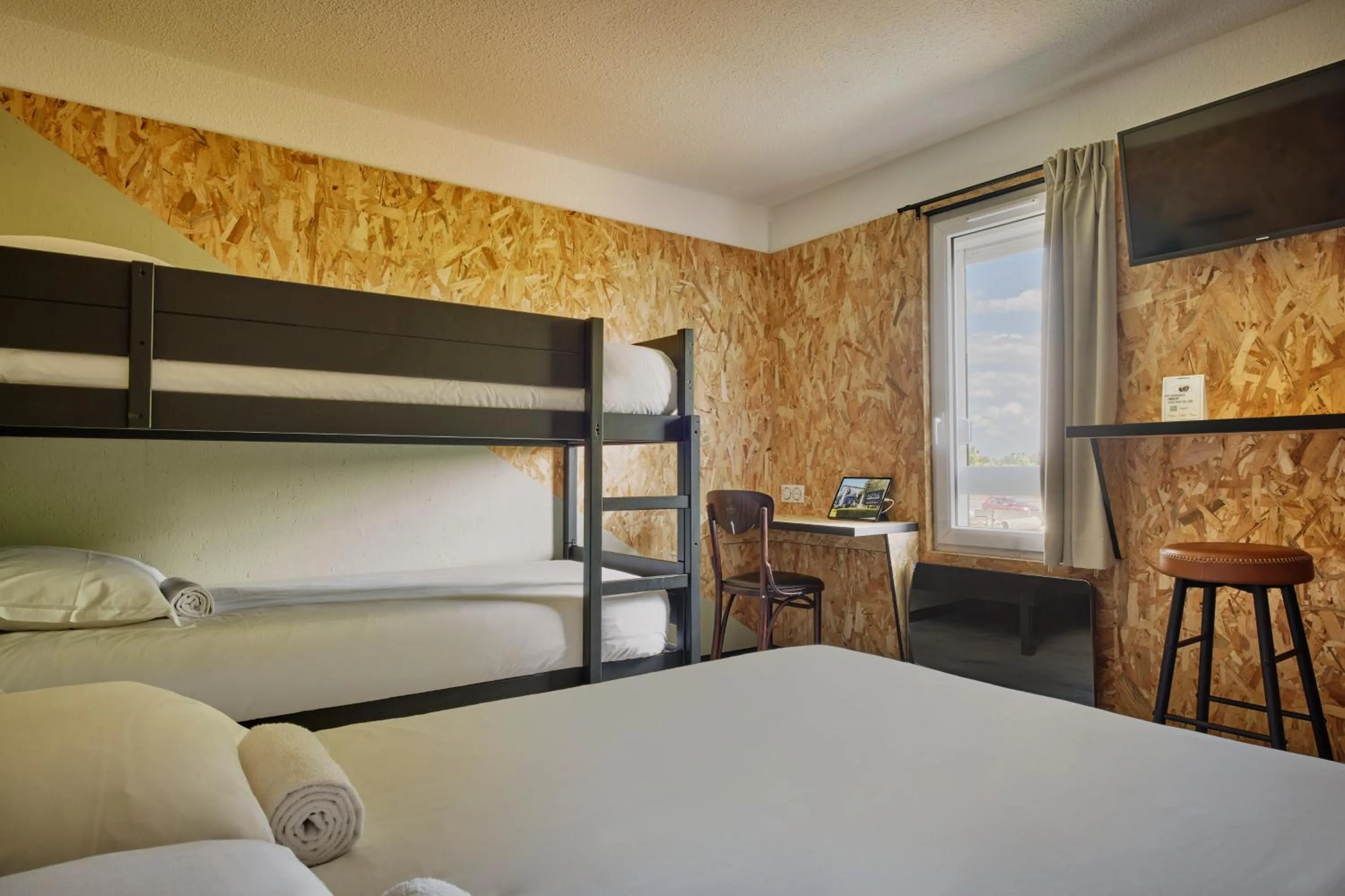 Bed in The Originals Access, Hôtel Moustache, Seclin