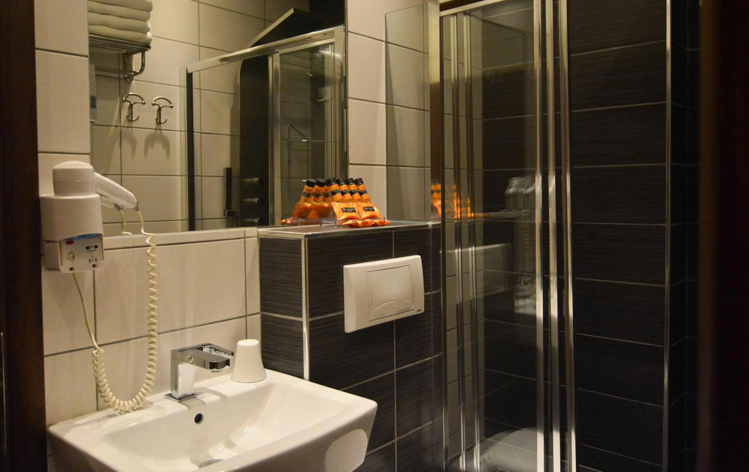 Shower in Panorama Inn Hotel