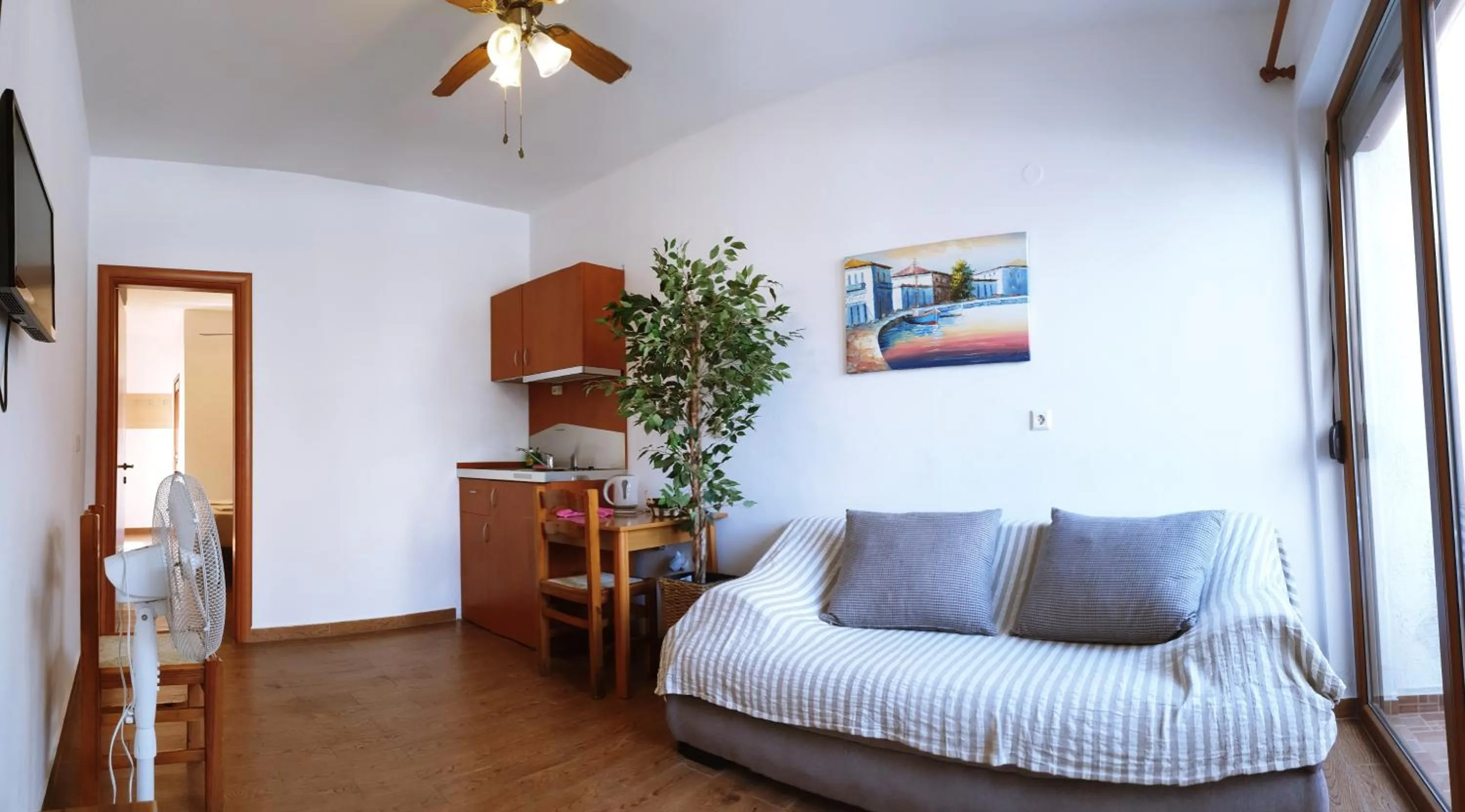 Living room, Bed in Apollo Studios