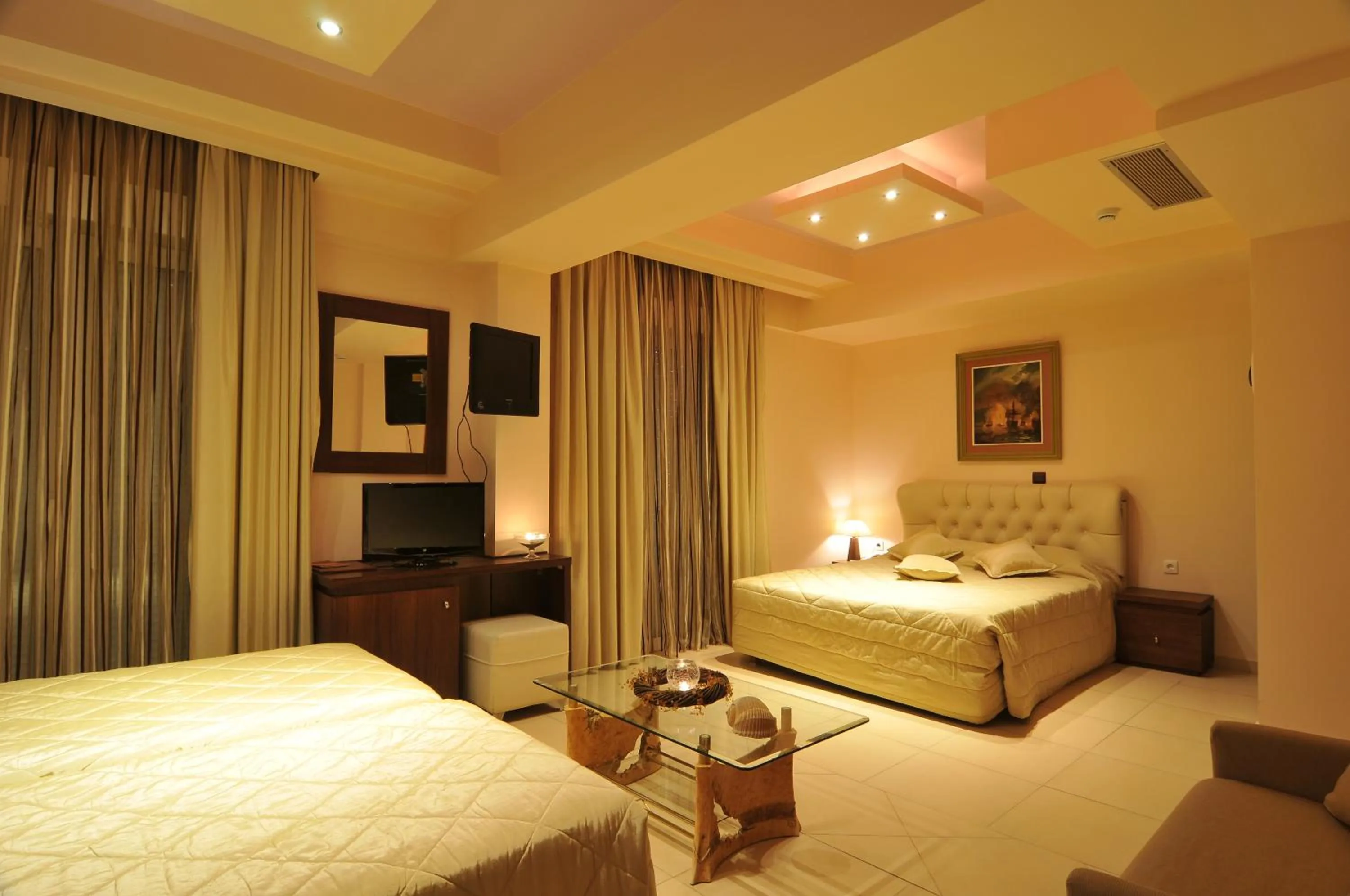 Bed in Panorama Hotel